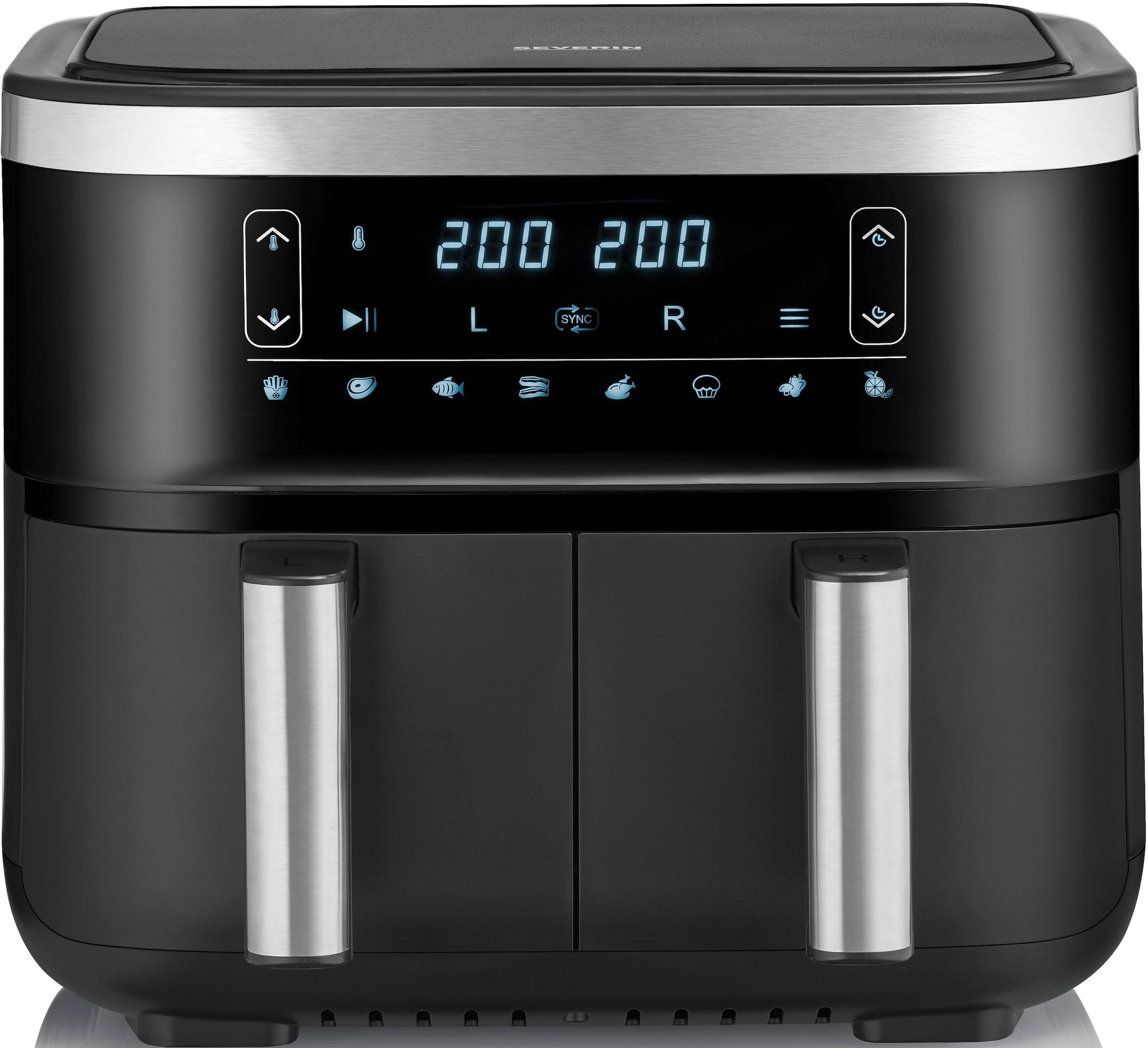 Severin Heißluftfritteuse »FR 2453« 2850 W in schwarz