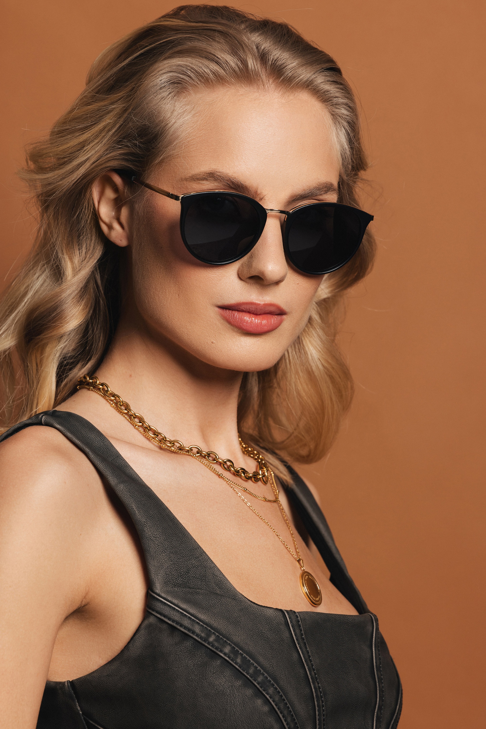 MARC LAUDER Sonnenbrille »MA07-01« 3: dunkles Glas, starke Sonneneinstrahlung