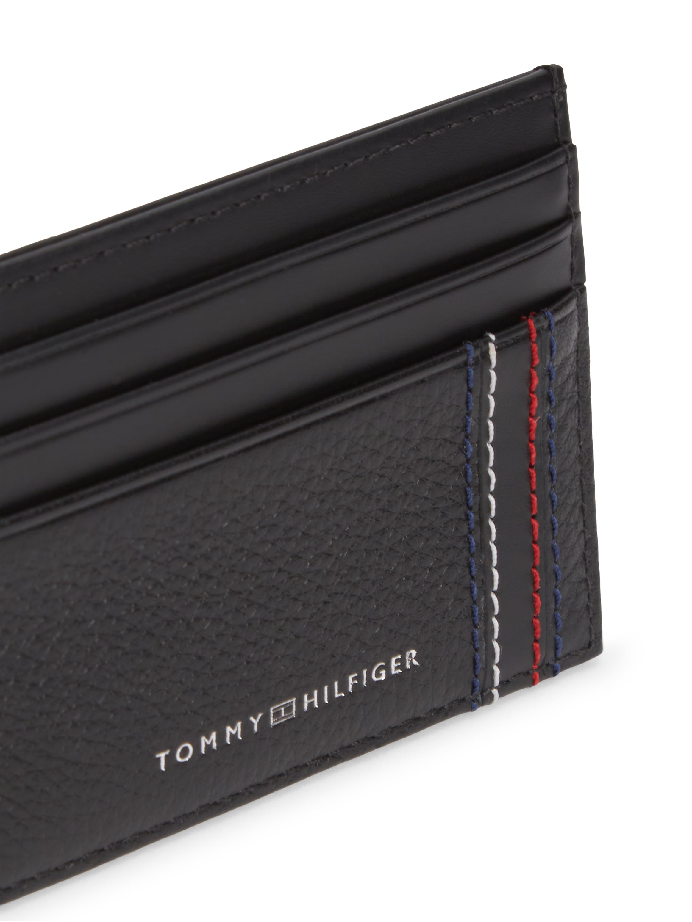 Tommy Hilfiger Kartenetui »TH CENTRAL CC HOLDER« Unisex, Minigeldbeutel, Portemonneai mit Logoschriftzug