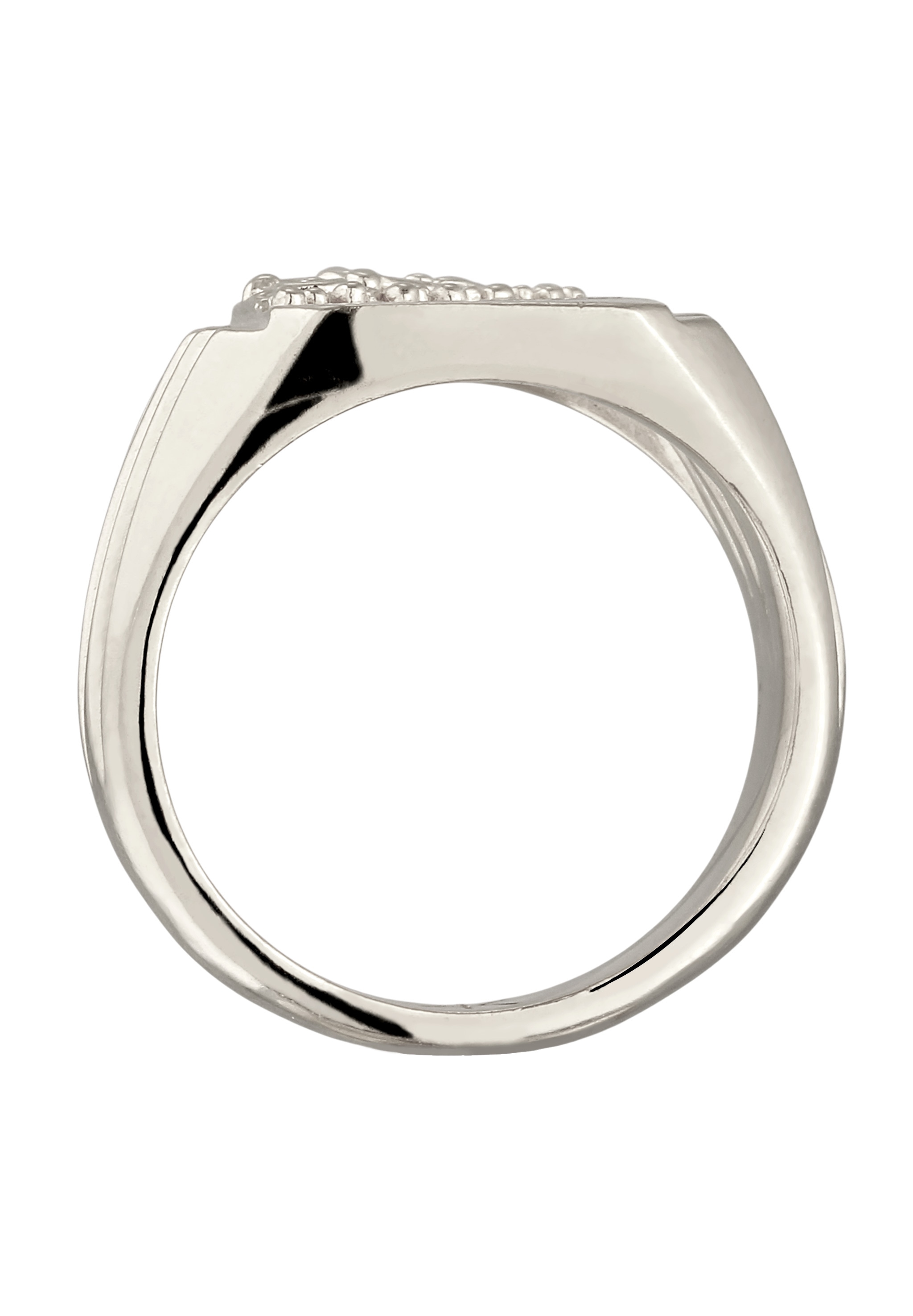 Kuzzoi Siegelring »Ring Siegelring 925 Sterling Silber«