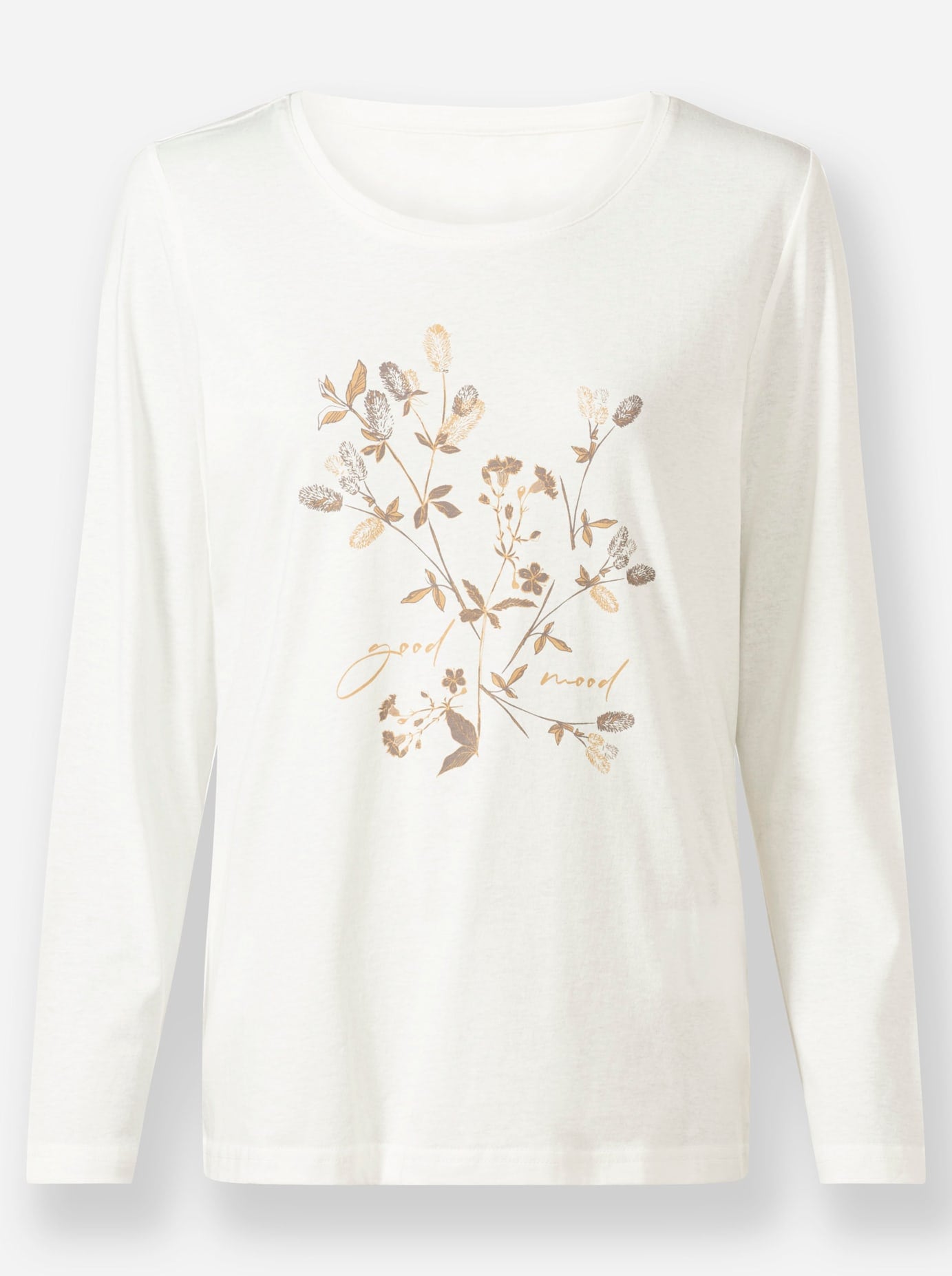 Inspirationen Langarmshirt »Rundhals-Shirt«, (1 tlg.)