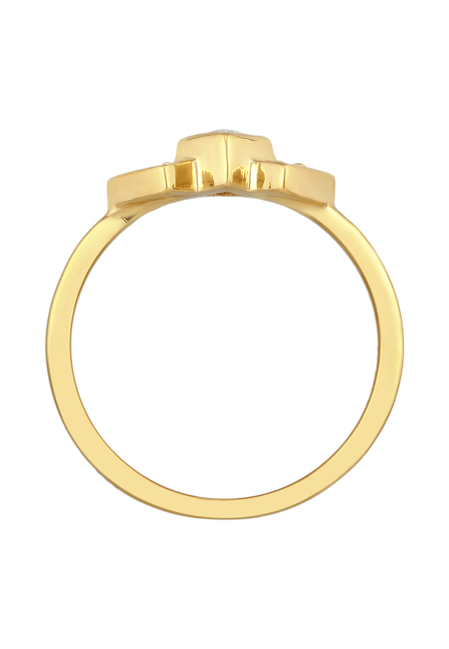Elli Silberring »Ring Zirkonia Vintage Elegant 925 Silber«