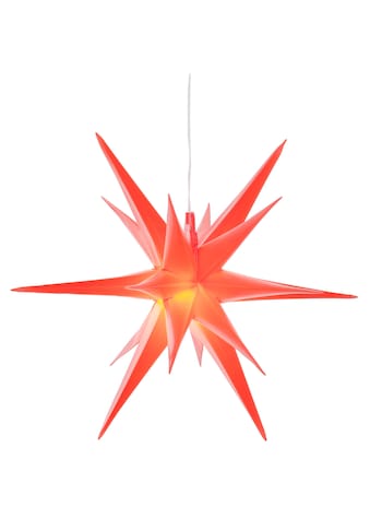 BONETTI LED Stern »Weihnachtsstern, 3D-Optik, Weihnachtsdeko aussen«, Ø 57 cm, mit... kaufen