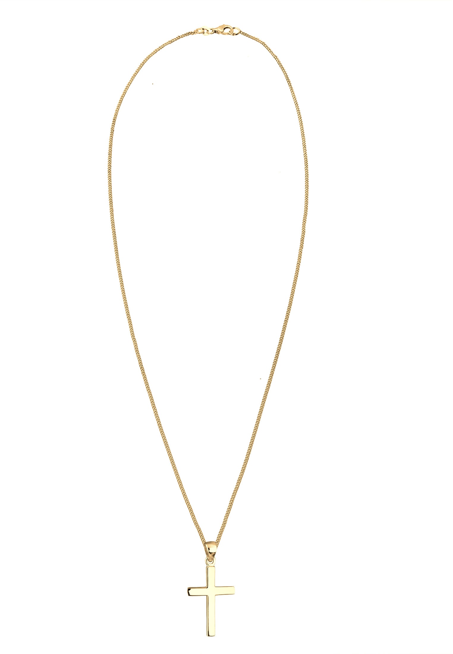 Elli Kette mit Anhänger »Halskette Kreuz Symbol Religion 925 Silber«