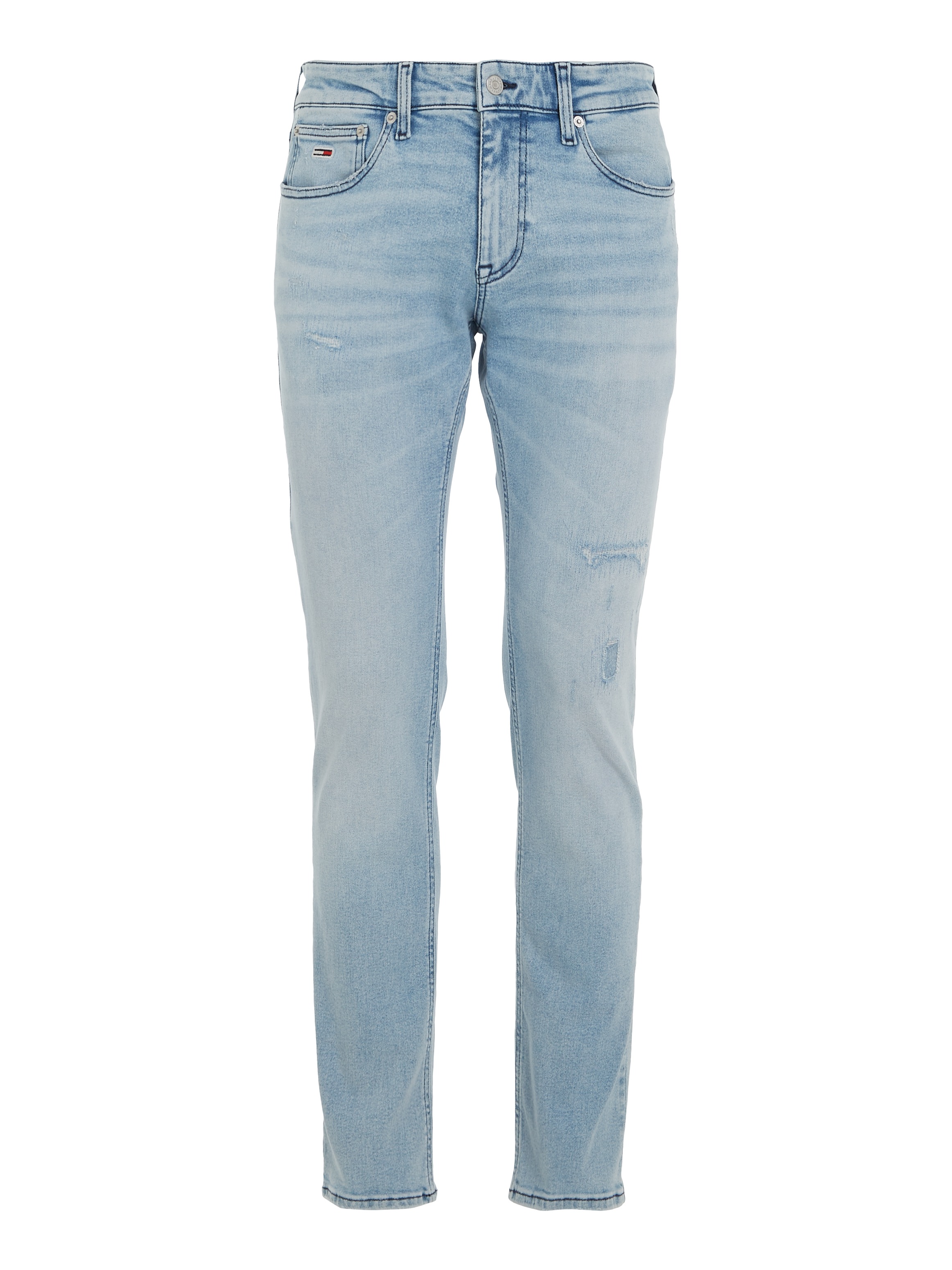 Tommy Jeans Slim-fit-Jeans »SCANTON SLIM«, mit Abrieb- und Destroyeddetails