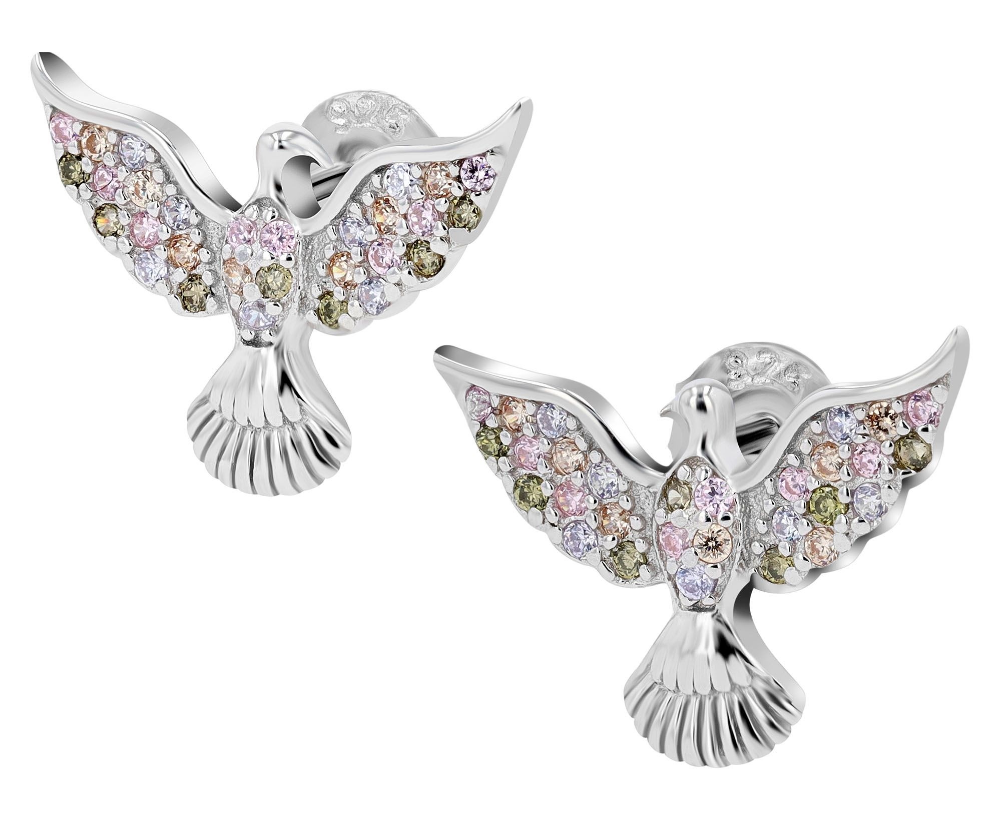 Adelia´s Paar Ohrstecker »Damen Ohrringe ¿ Ohrstecker aus 925 Silber«