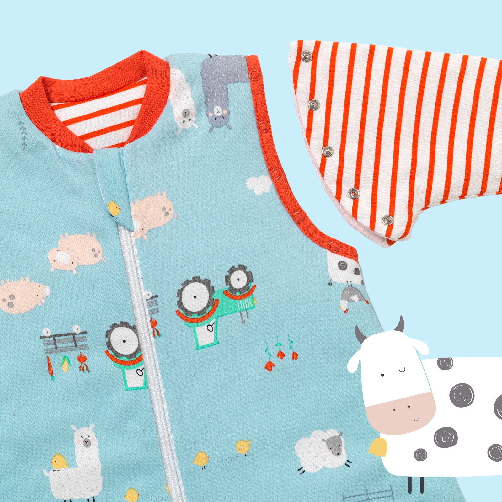 Schlummersack Babyschlafsack »Schlafsack mit Füßen 2.5 Tog«