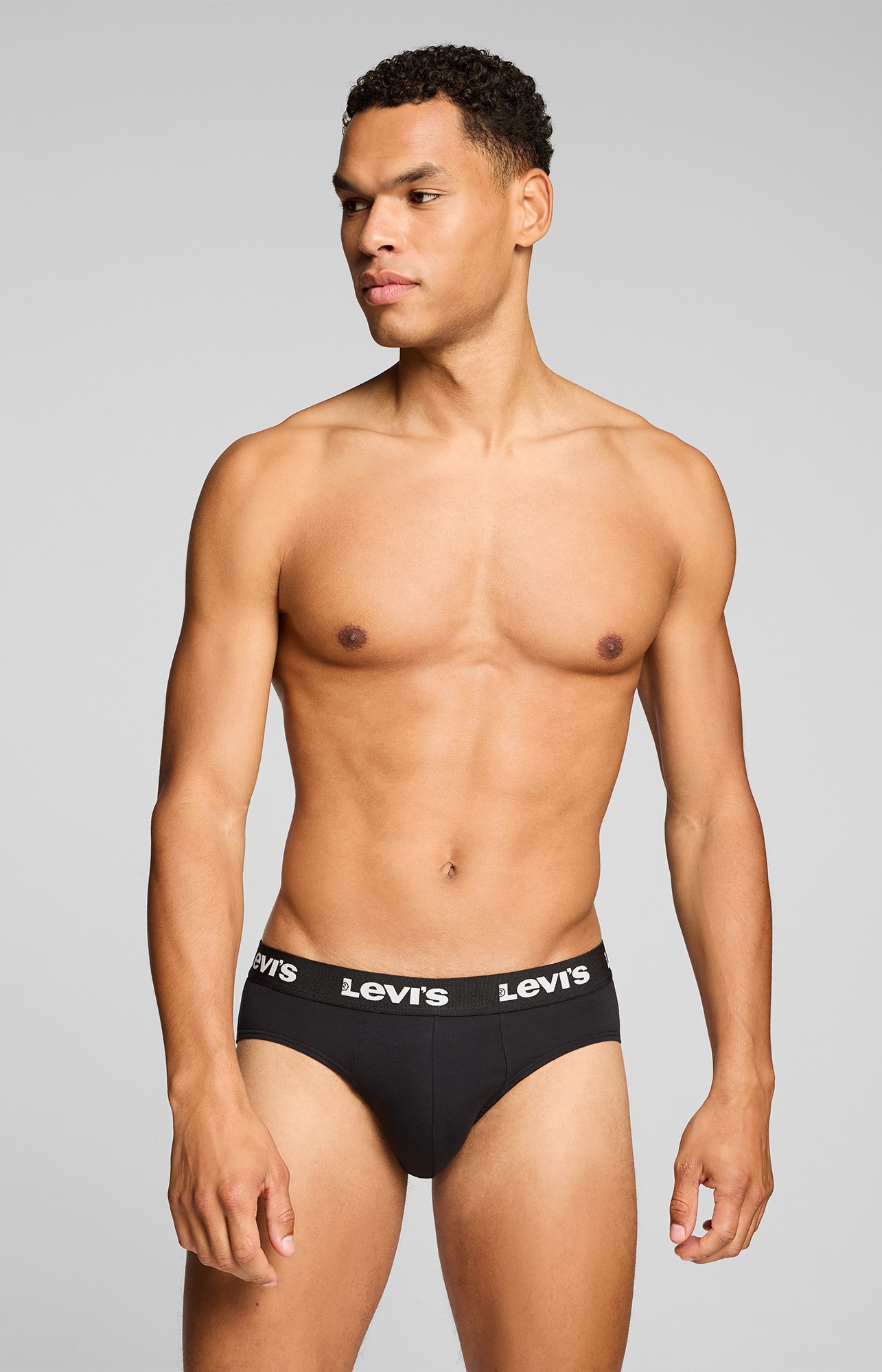 Levi's® Slip »LEVIS MEN REPEAT LOGO BRIEF« 2er Pack,  mit Logobund, Cotton-Mix, ohne Eingriff