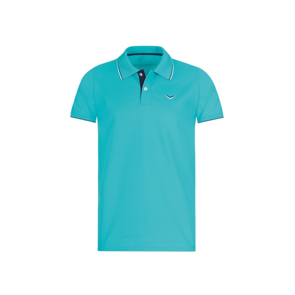 Trigema Poloshirt »TRIGEMA Slim Fit Polohemd«, (1 tlg.)