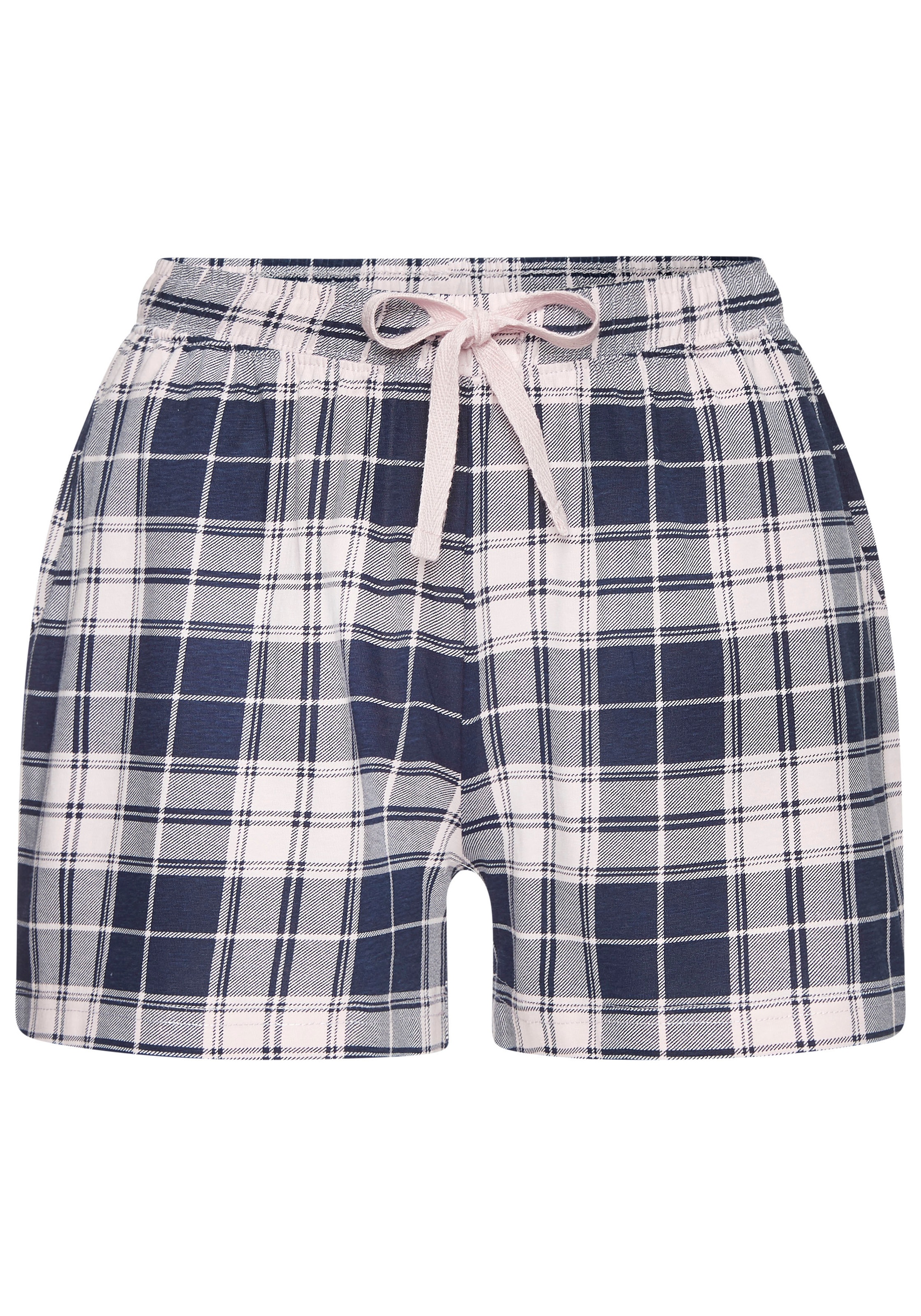 Vivance Dreams Pyjamashorts, Mit Streifen oder Karos
