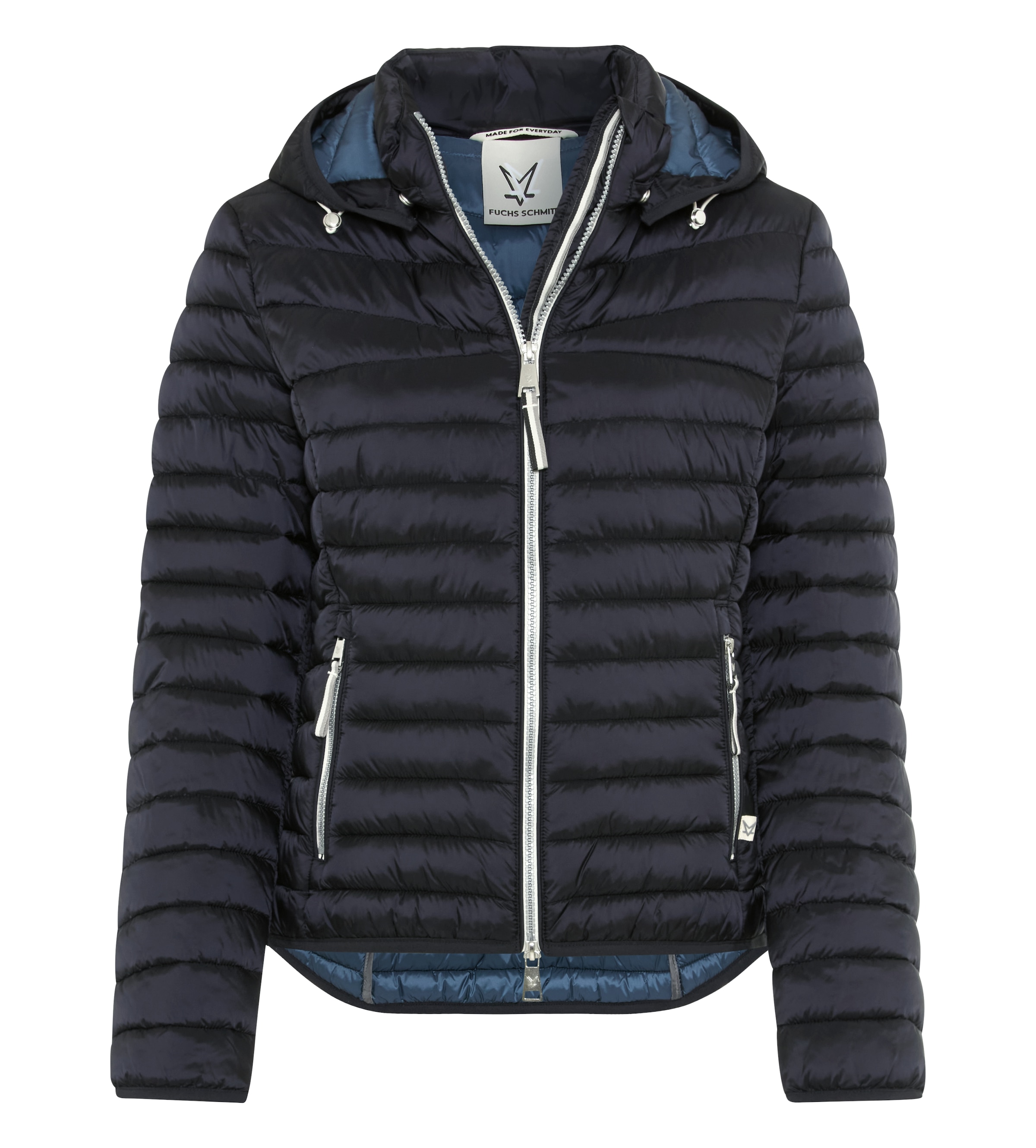 Fuchs Schmitt Steppjacke mit Kapuze abnehmbare Kapuze, Regular Fit, 2-Wegereißverschluss