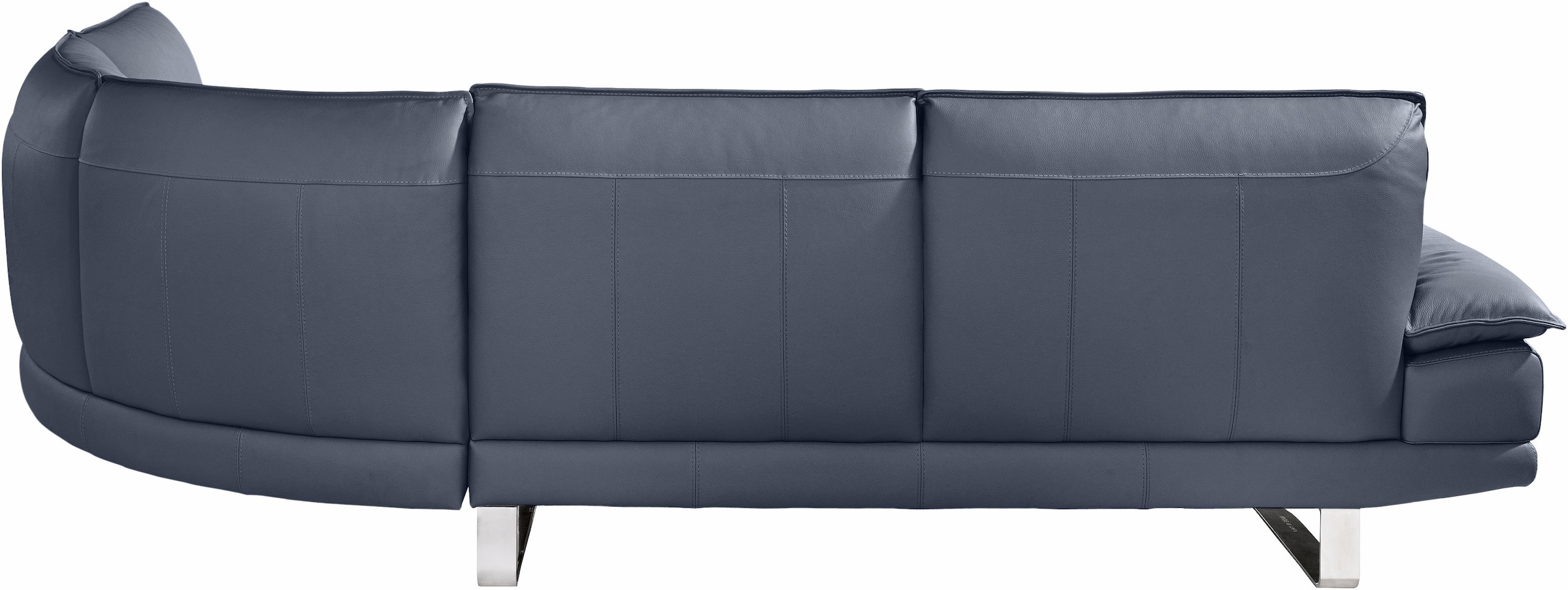 CALIA ITALIA Ecksofa »Dave, italienisches Designsofa mit erstklassigem Sitzkomfort, L-Form«, mit tollen Lederbezügen