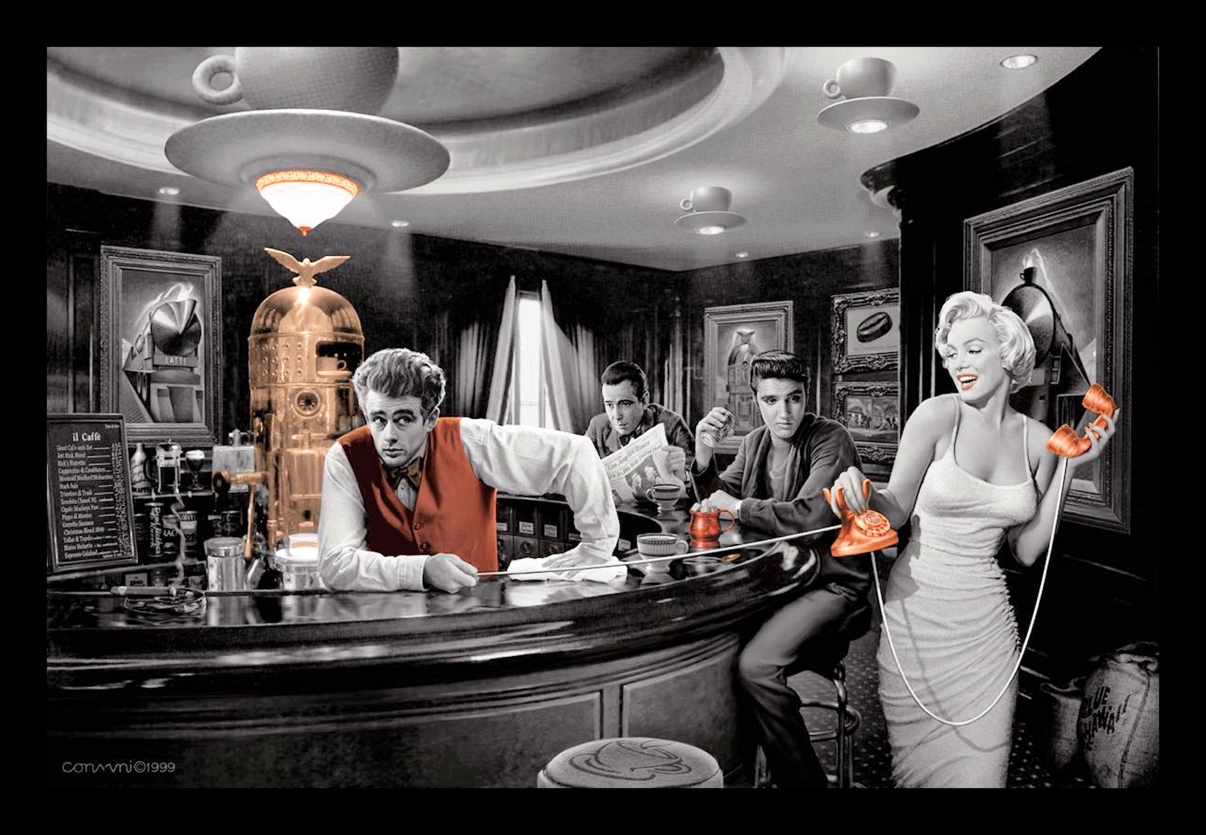 my home Bild mit Rahmen »C. CONSANI / Java Dreams (BW+color)«, (1 St.) kaufen