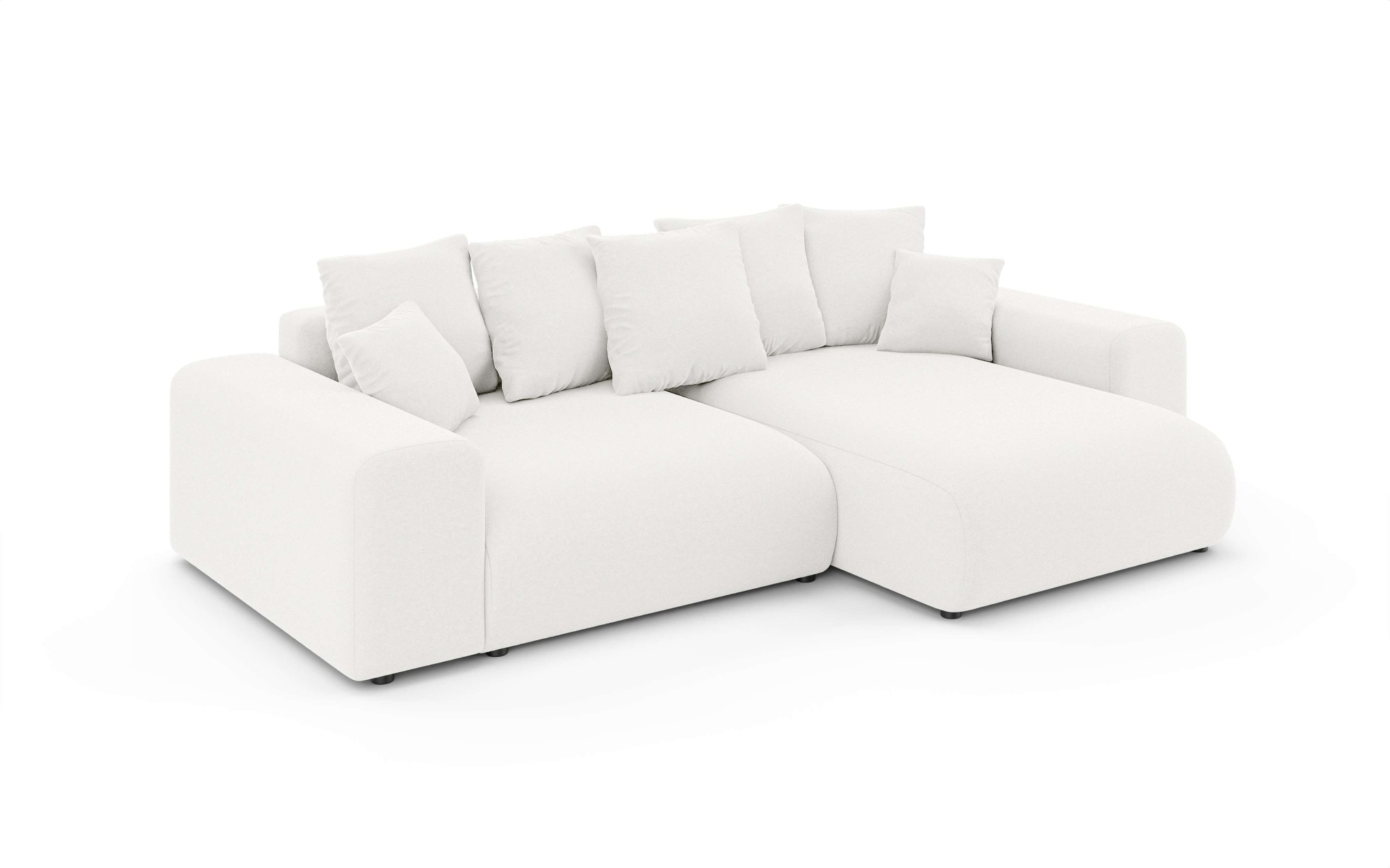 Home affaire Ecksofa »LAKESIDE mit Bettfunktion und Bettkasten, B/T/H 257/166/84 cm«