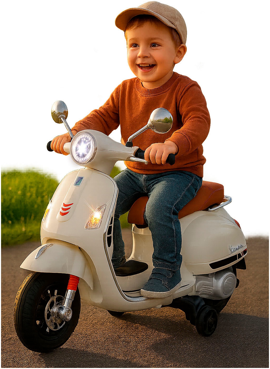Jamara Elektro-Kinderroller »Ride-on Vespa GTS 125,  Li-Power 12.6« ab 3 Jahren bis 30 kg mit Licht- und Soundeffekten