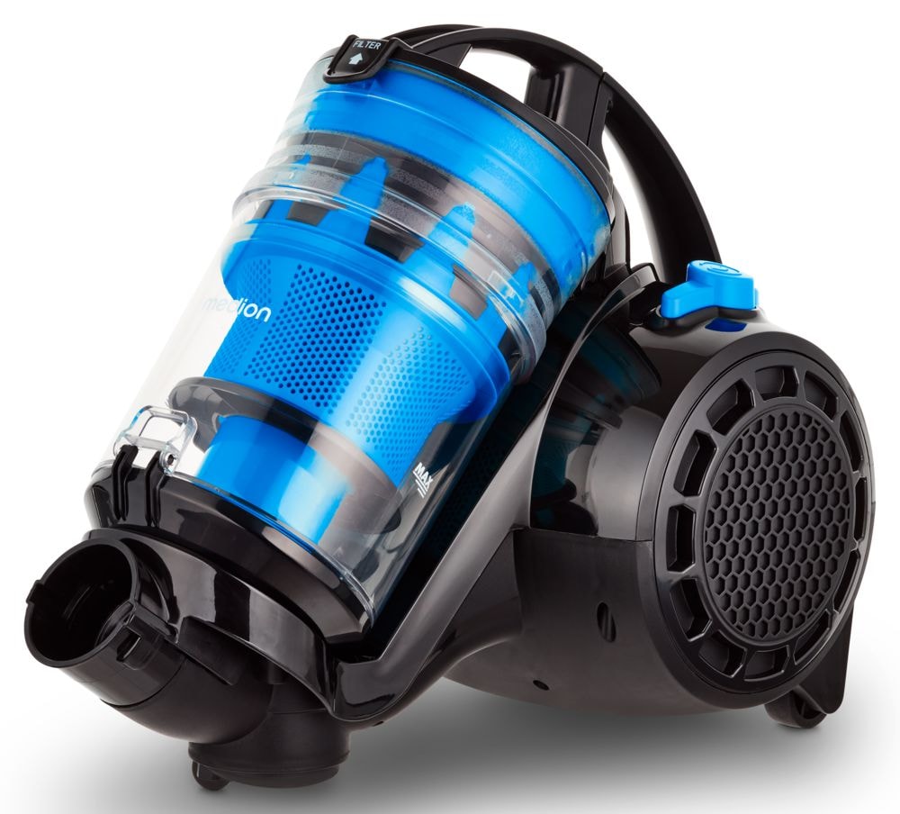 Medion® Bodenstaubsauger »P2000 (MD 11905), 21,5 kPa Saugleistung, 2L, Multizyklon-Technologie«, 700 W, beutellos, 5,2 Meter Kabellänge, HEPA 13 Filter, 72 dB, integriertes Zubehör