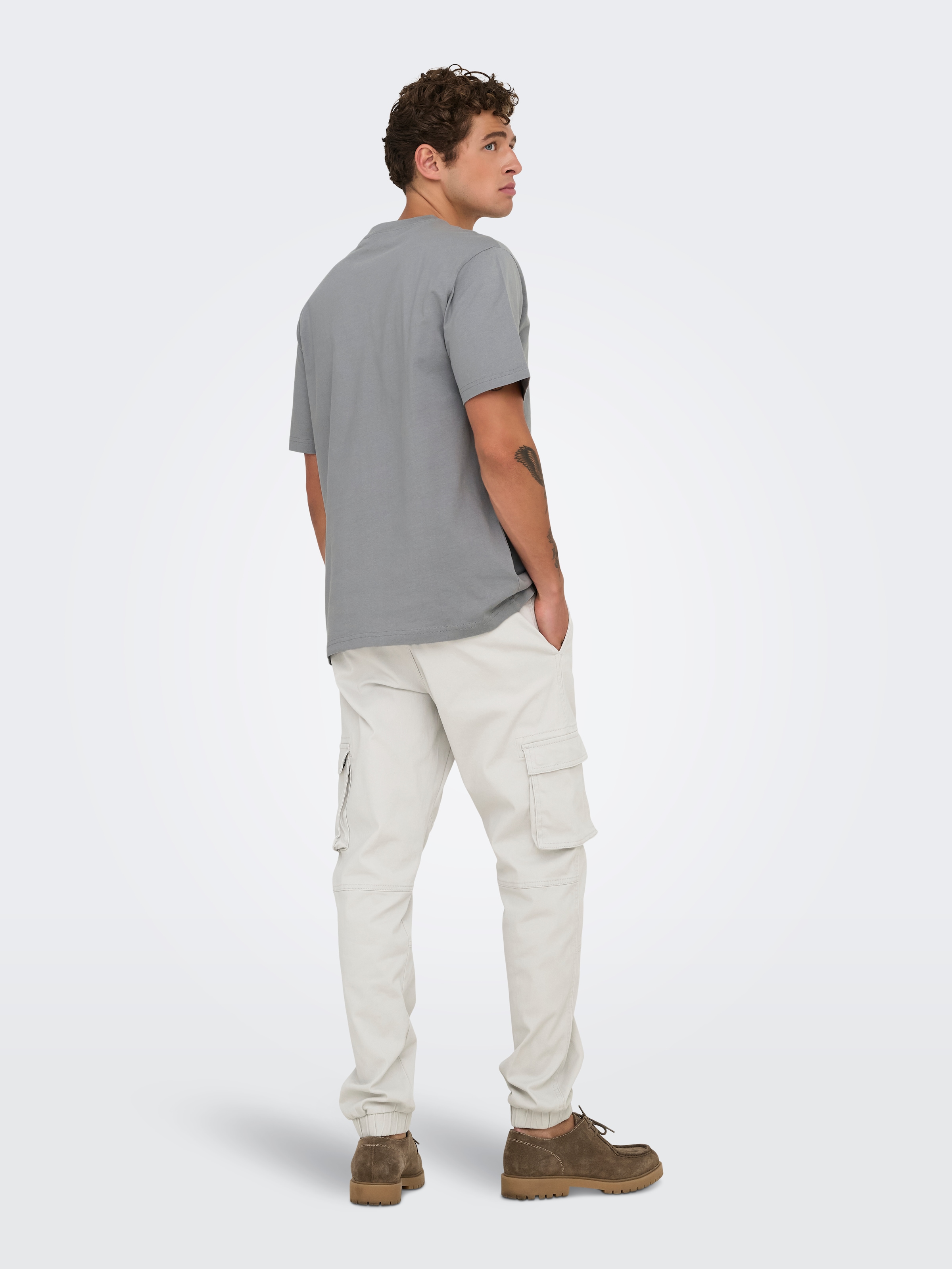 ONLY & SONS Rundhalsshirt »ONSFRED RLX SS TEE«