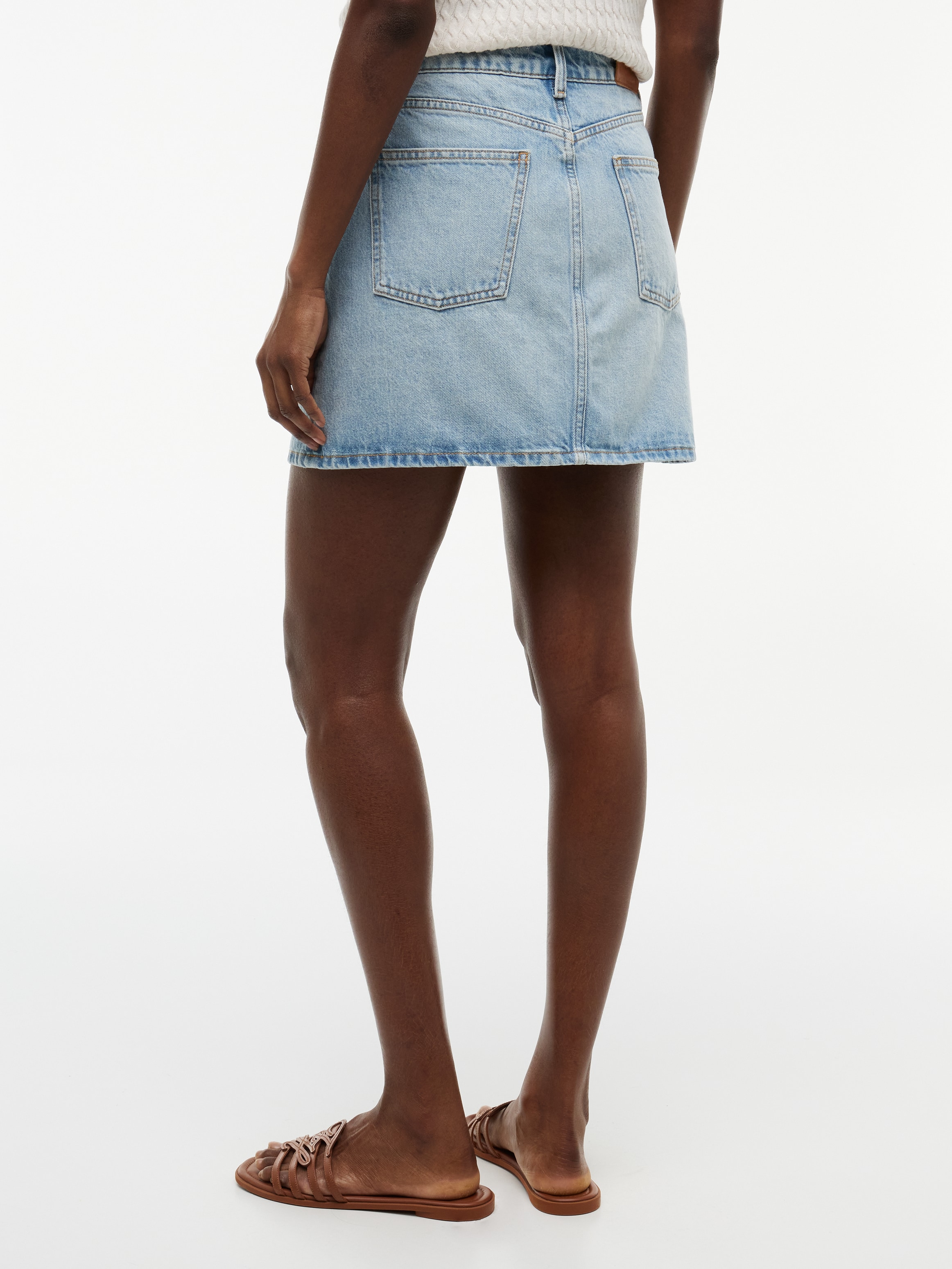 Tommy Hilfiger Jeansrock »MINI SKIRT CAM LIGHT HW« aus Baumwolle, high waist