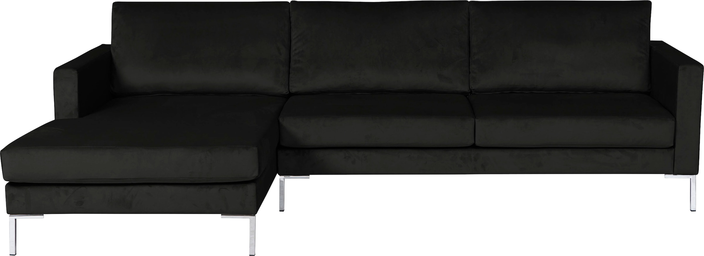Alte Gerberei Ecksofa »Velina, L-Form«, mit Metall-Winkelfüßen, Breite 251 cm