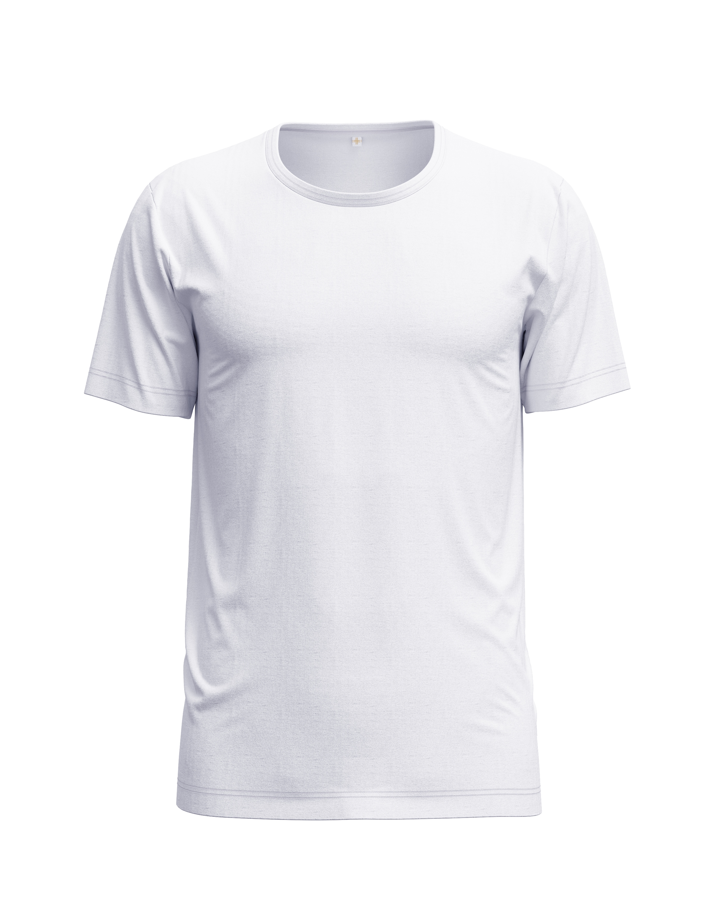 CALIDA T-Shirt, Rundhals-Ausschnitt, Single Jersey, elastisch, weich, Kurzarm