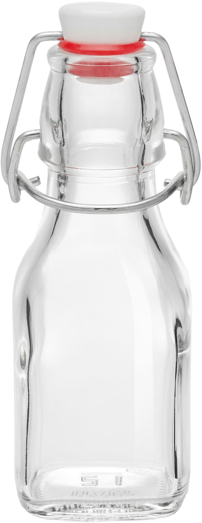 Bormioli Rocco Einmachglas »Flasche Swing 0,125l, 20 Stück« mit Bügelverschluss