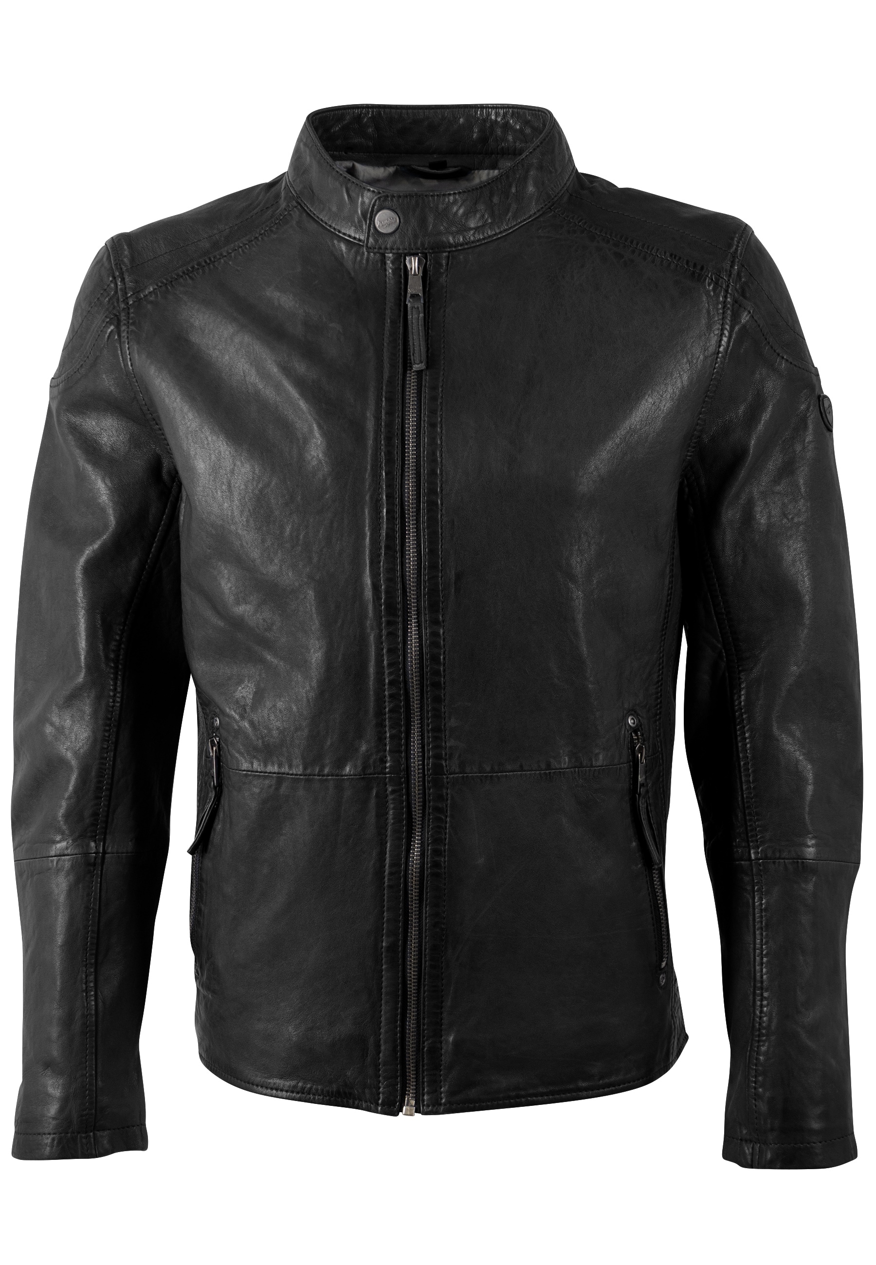 Mauritius Lederjacke »MMBaydo« mit Bikerkragen