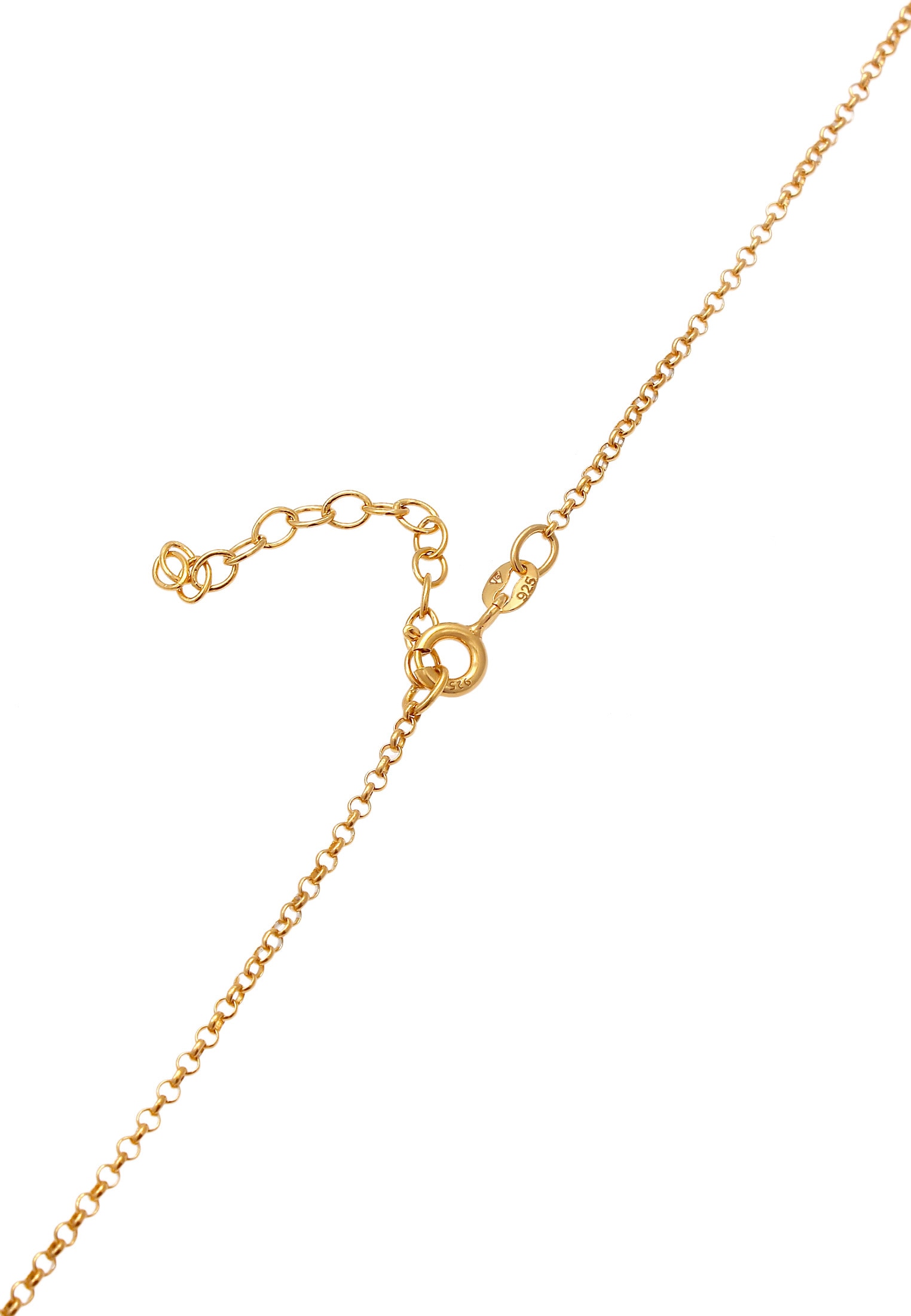 Elli Silberkette »Halskette Y-Kette Kugel 925 Silber, mit Kristallen von Swarovski®«