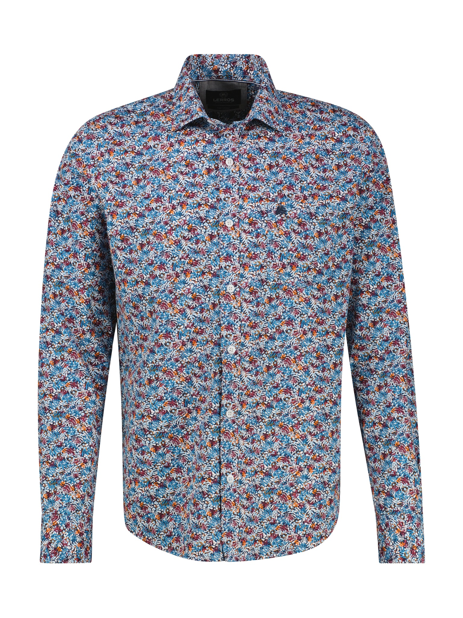 LERROS Langarmhemd mit grafischem Muster
