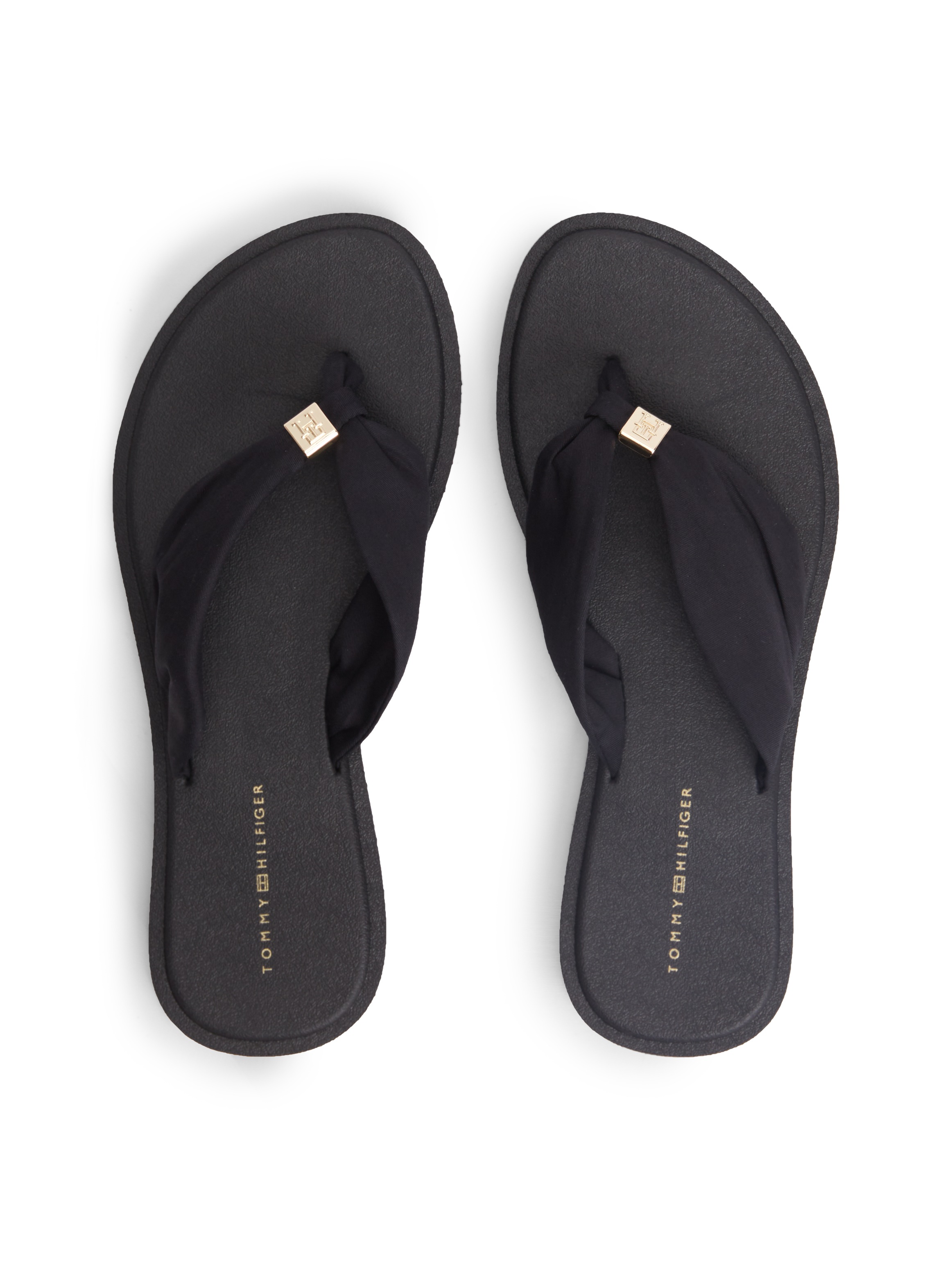 Tommy Hilfiger Zehentrenner »TH SCANDI SOFT SUMMER SANDAL«  Sommerschuh, Strandschuh mit Schmuckelement
