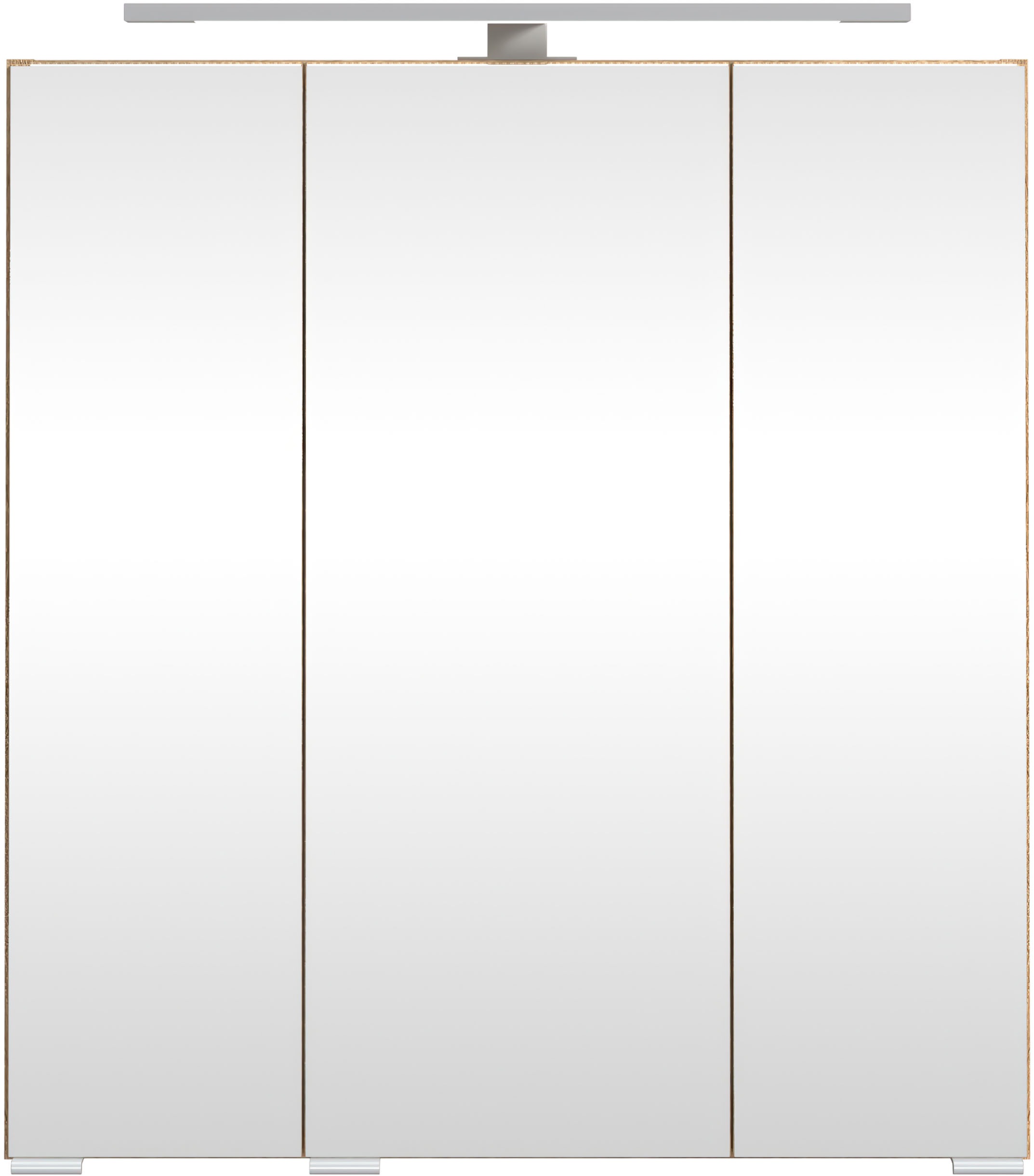 welltime Badmöbel-Set »Eixo«, Set 90 cm breit, Badmöbel mit LED-Beleuchtung