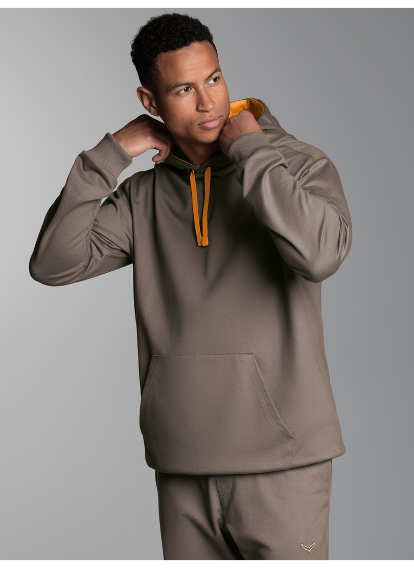 Trigema Kapuzensweatshirt »TRIGEMA Hoodie mit praktischer Kängurutasche«
