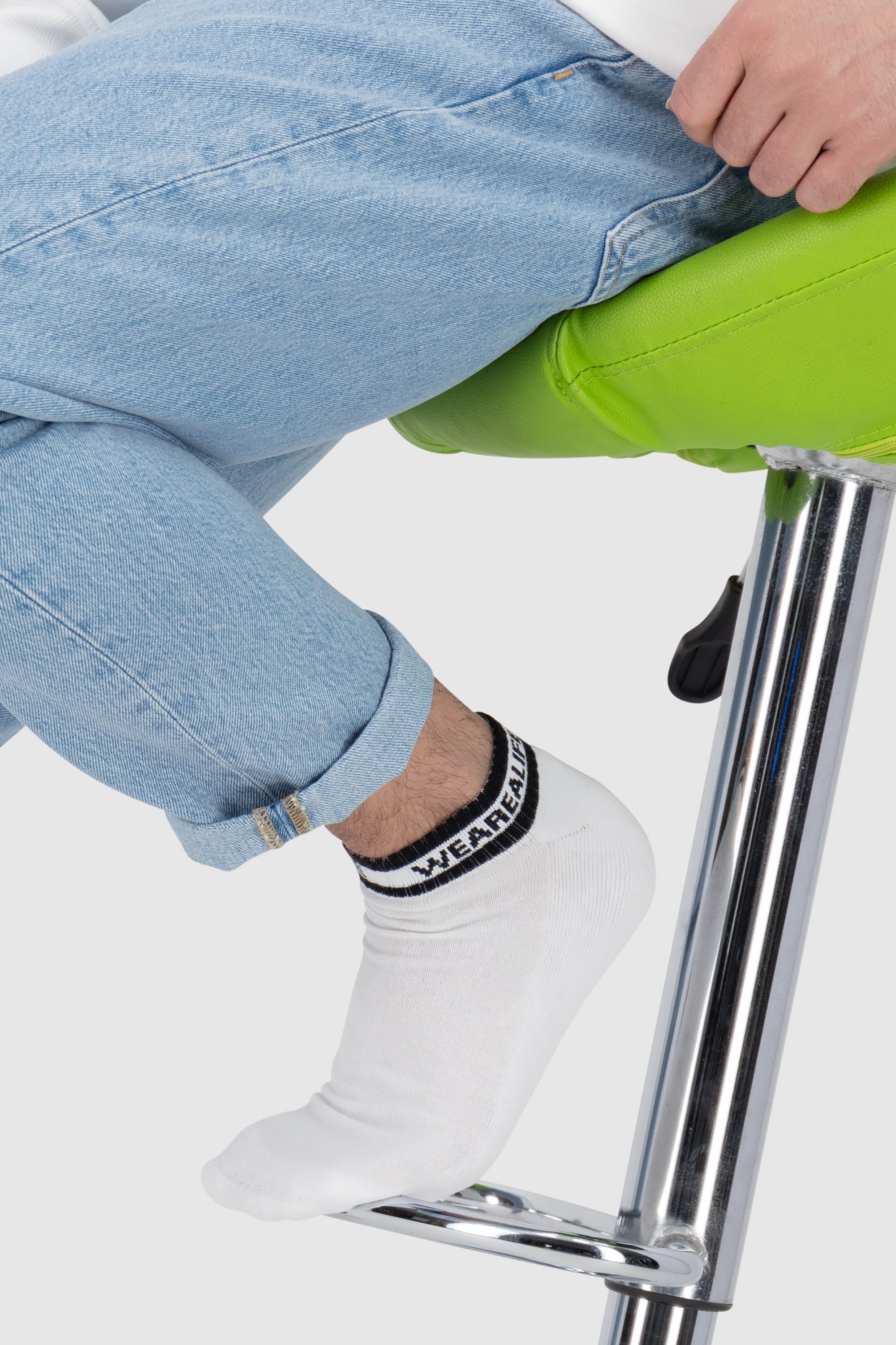 Alife & Kickin Sneakersocken kurze sportliche Socken mit Steifen, aus Baumwolle mit weichem Bund
