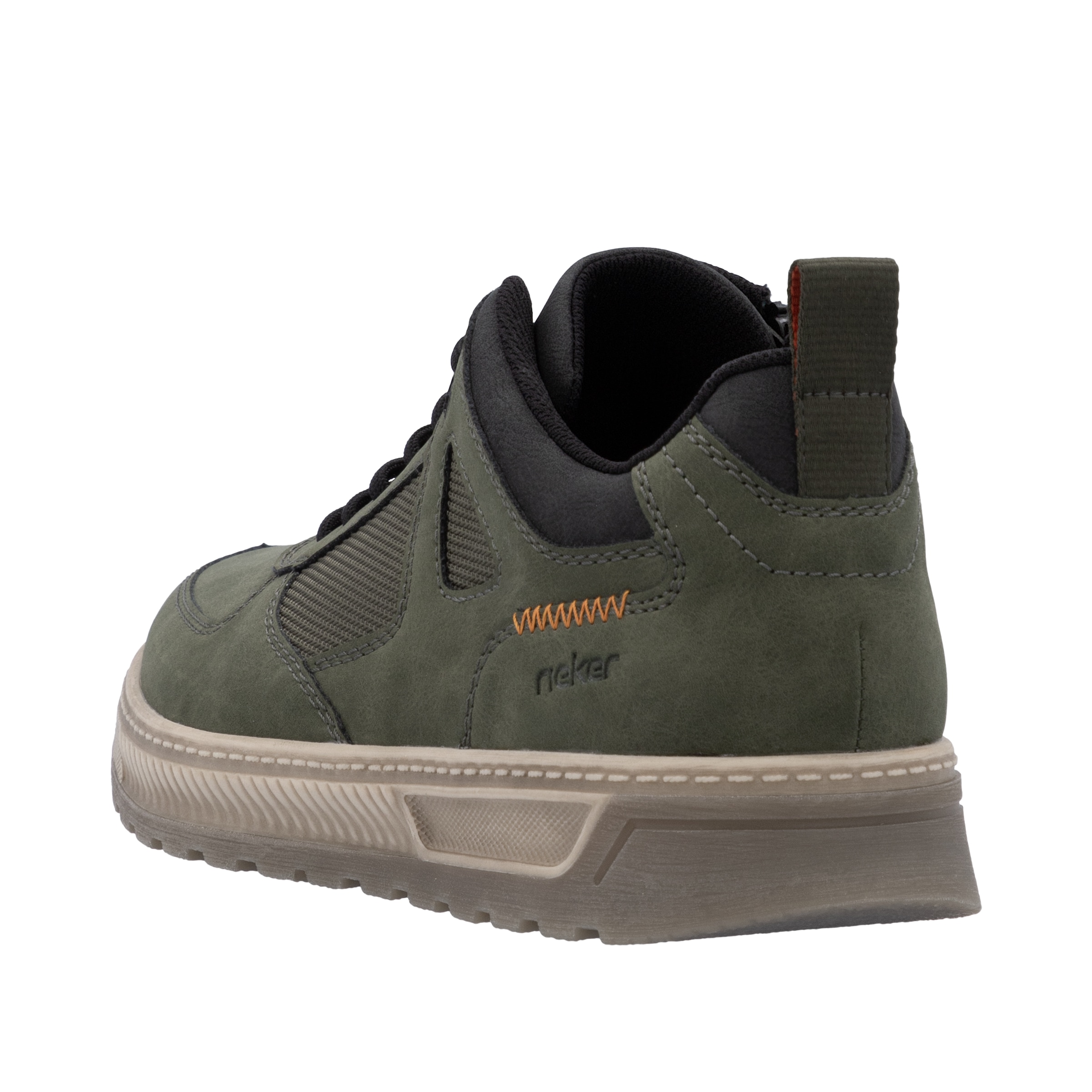 Rieker Sneaker  Schnürschuh, Halbschuh, Outdoorschuh mit gepolstertem Schaftrand