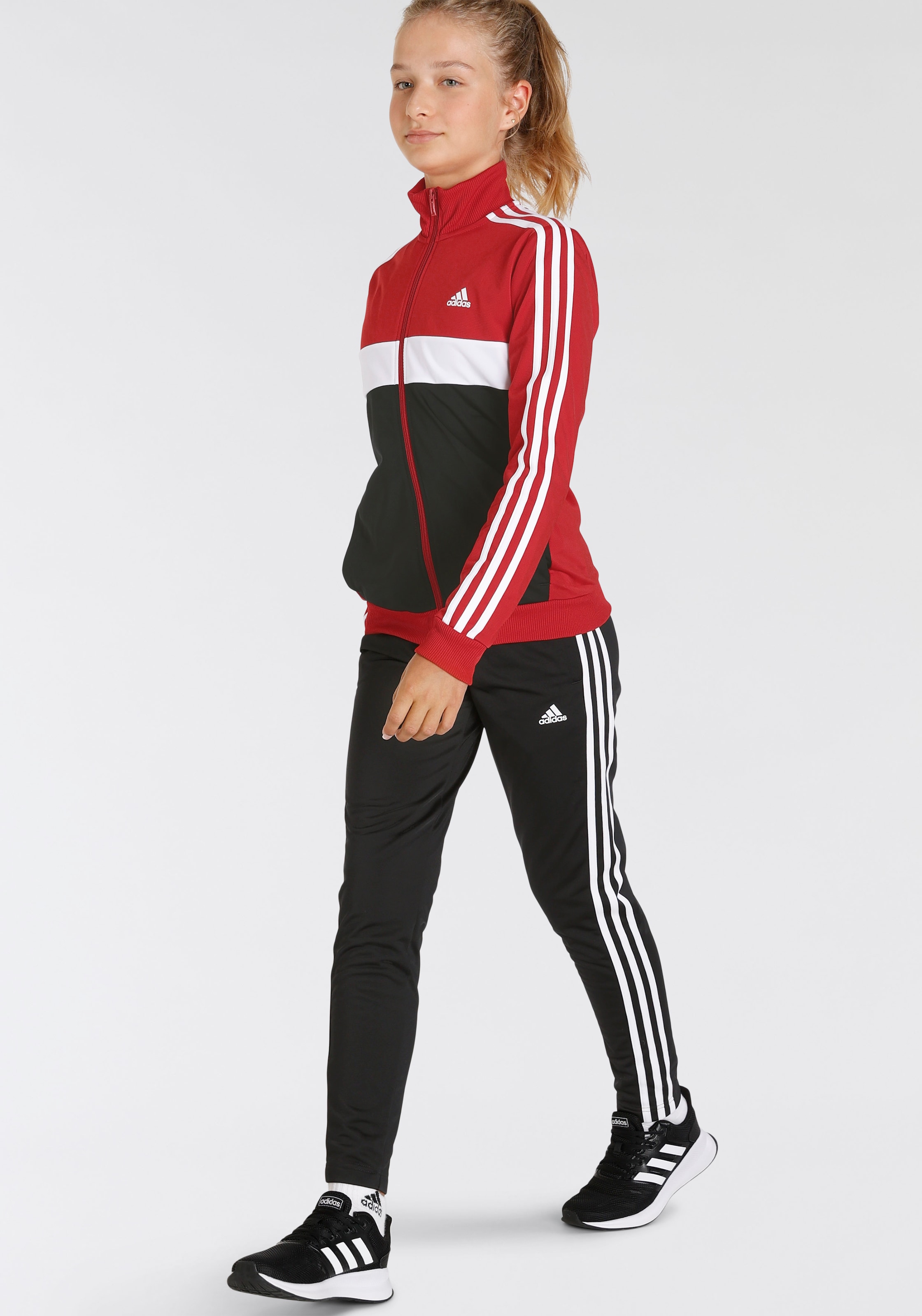 adidas Sportswear Trainingsanzug »ESSENTIALS 3-STREIFEN TIBERIO«, (2 tlg.)