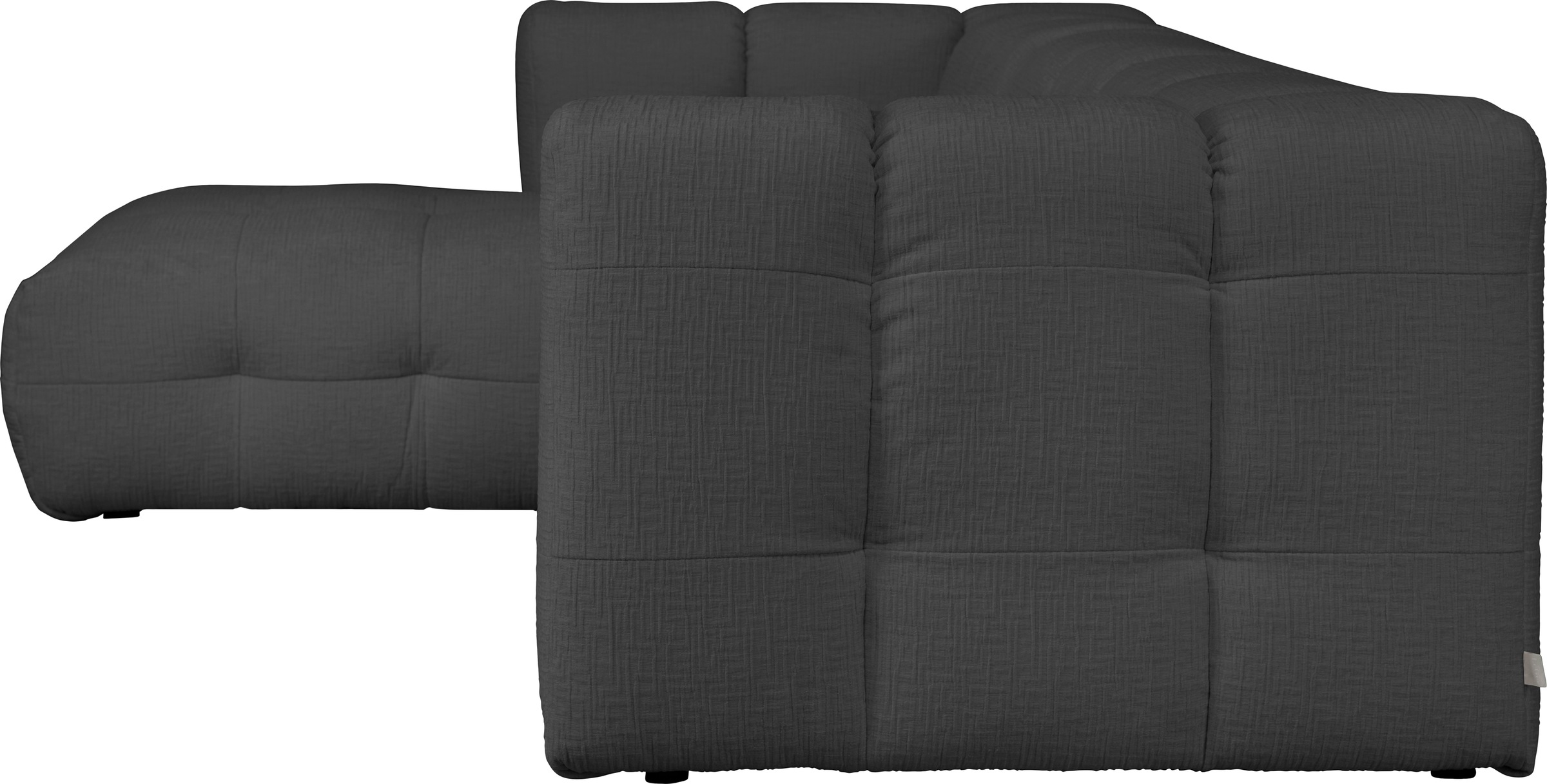LeGer Home by Lena Gercke Ecksofa »TALISHA L-Form Designersofa, moderne Steppung, B/T/H: 276/178/75 cm«, moderne Steppung, hoher Sitzkomfort