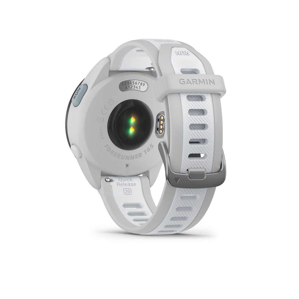 Garmin Smartwatch »Forerunner 165«, (smarte Laufuhr, Garmin Coach, Tracknavigation, Wettkampfkalender)