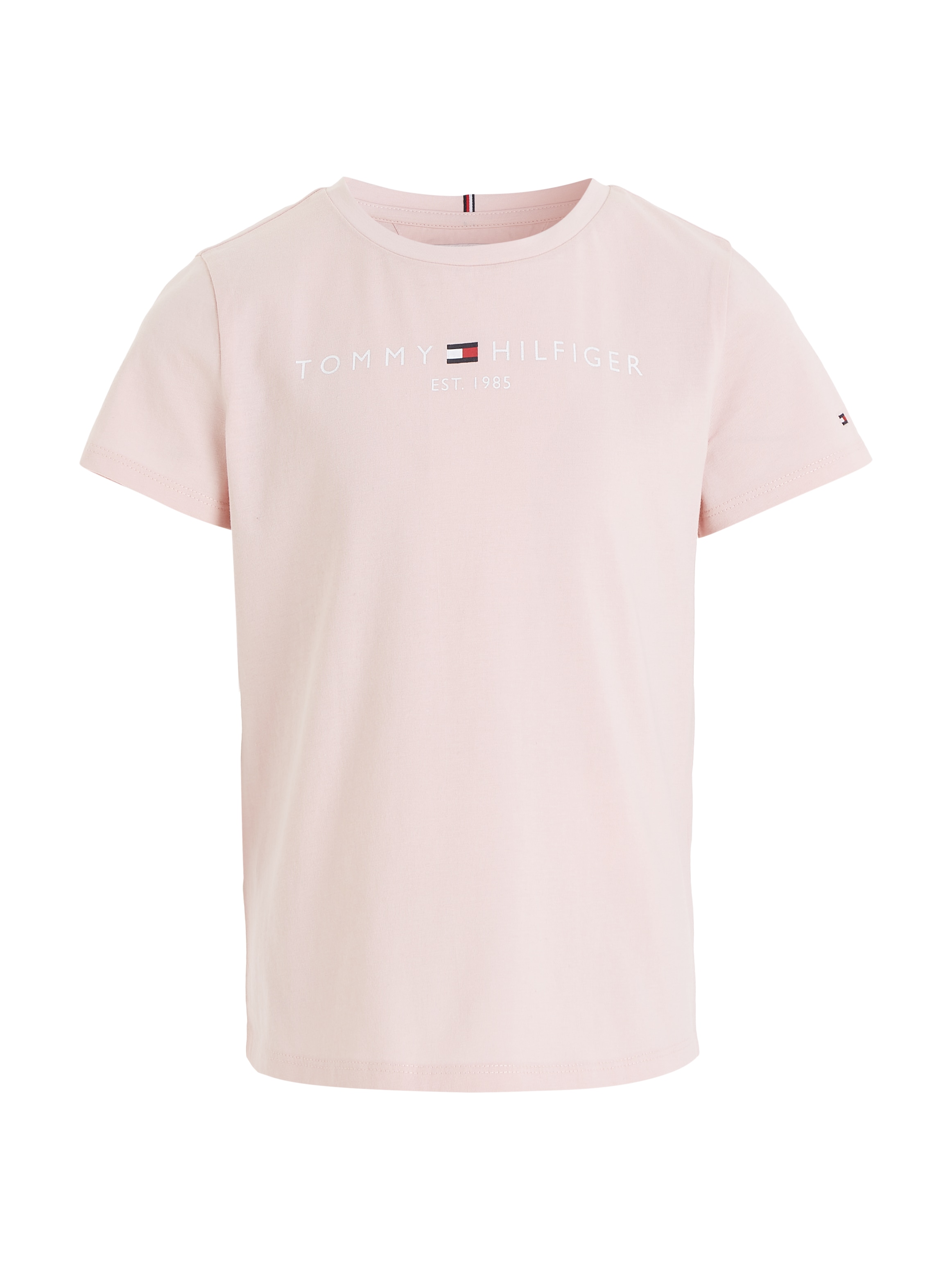 Tommy Hilfiger Kurzarmshirt »ESSENTIAL TEE S/S«, (1 tlg.), mit farbharmonischen Nähten