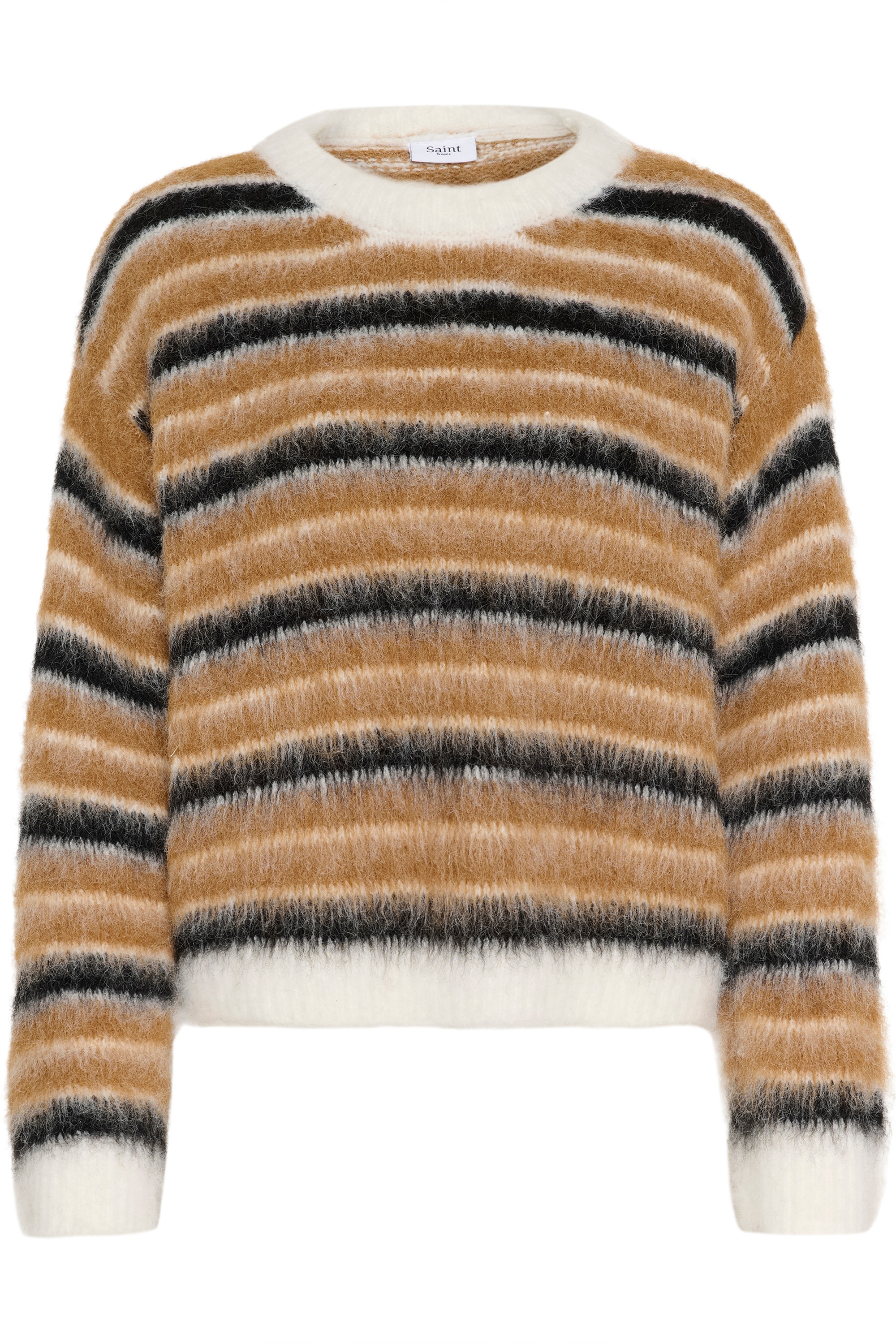 Saint Tropez Strickpullover »Damen Strickpullover OlmaSZ«