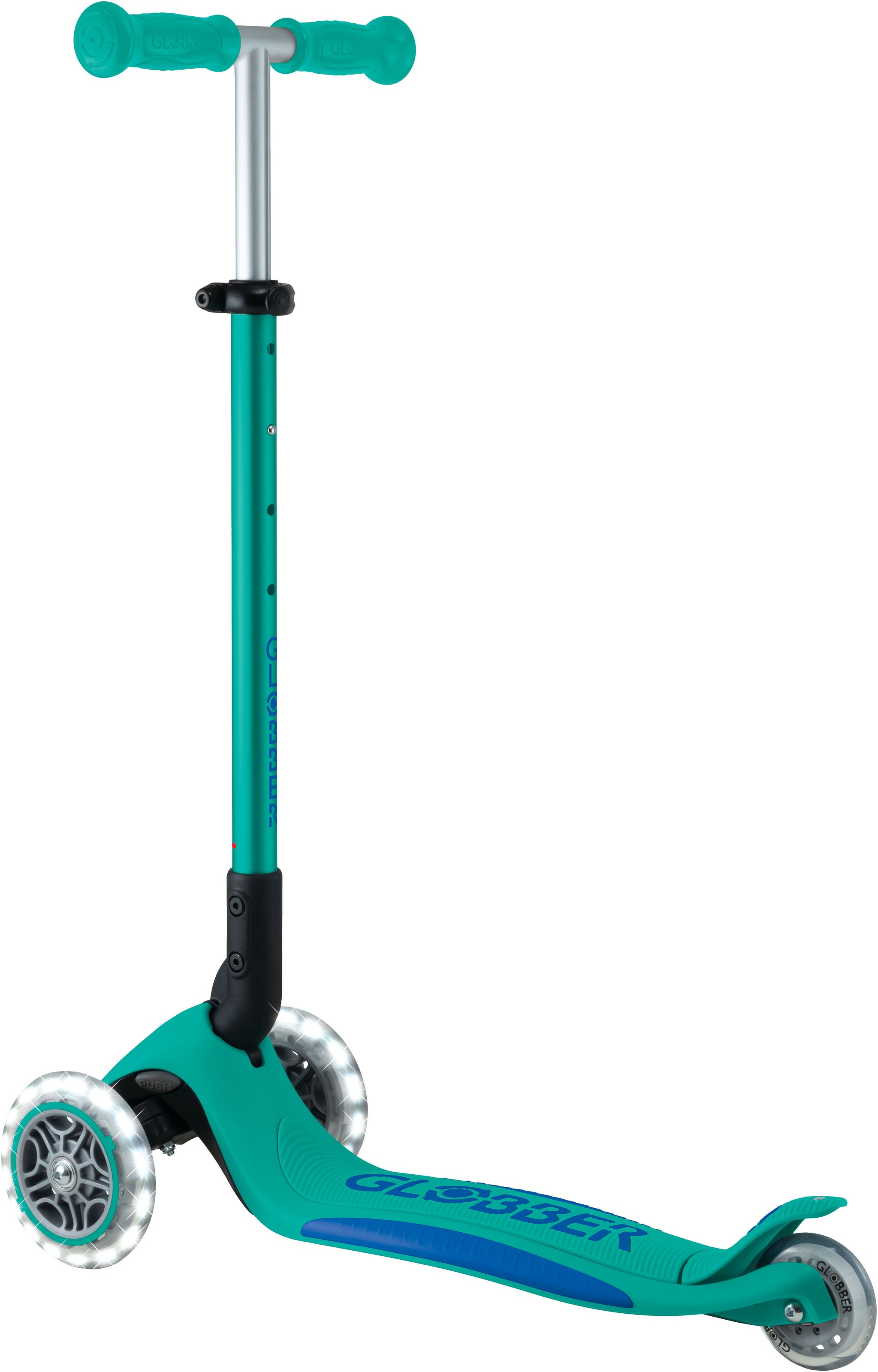 Globber Tretroller »GLOBBER ELITE LIGHTS, mit Leuchtrollen«