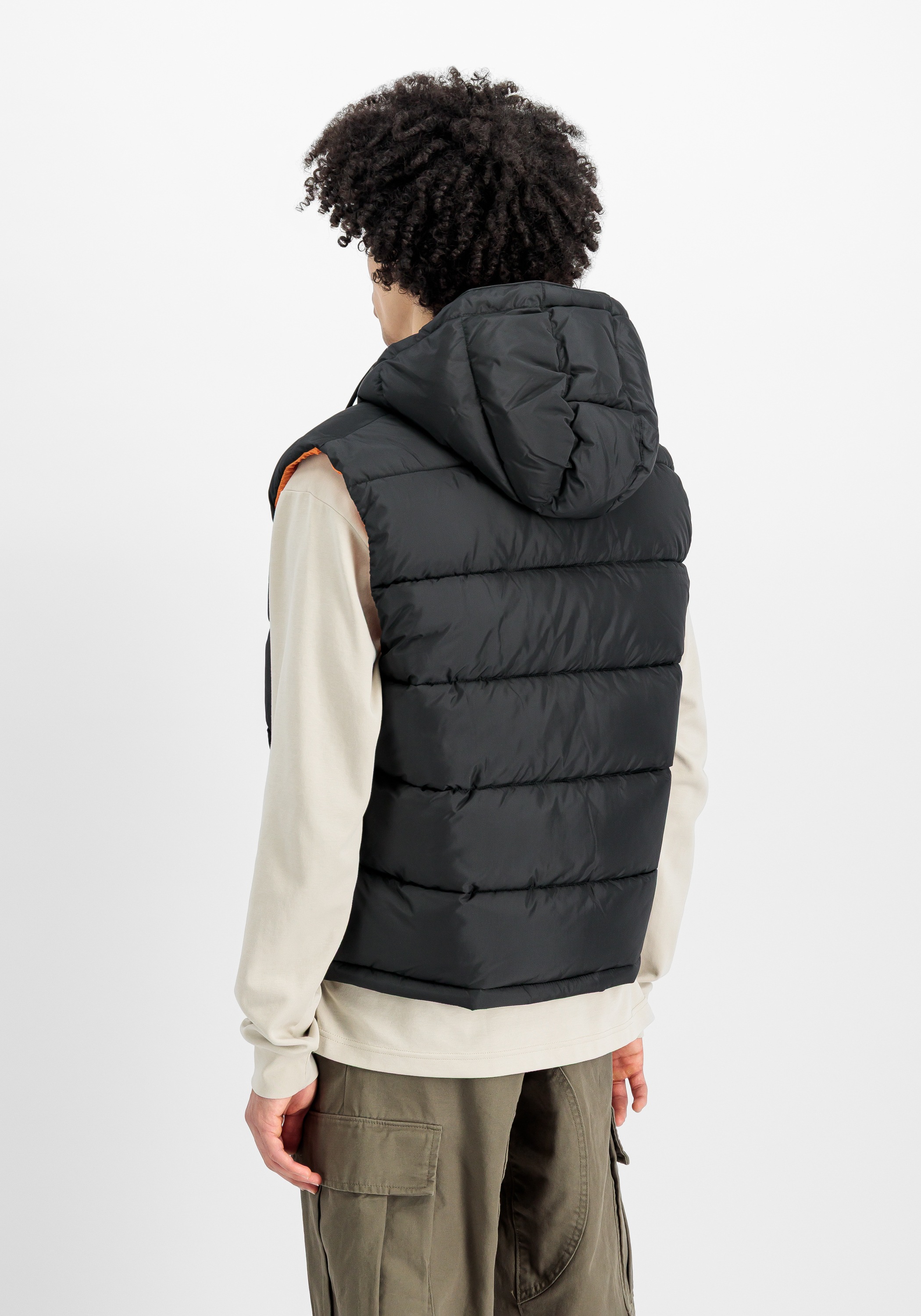 Alpha Industries Blouson »Hooded Puffer Vest FD Westen«