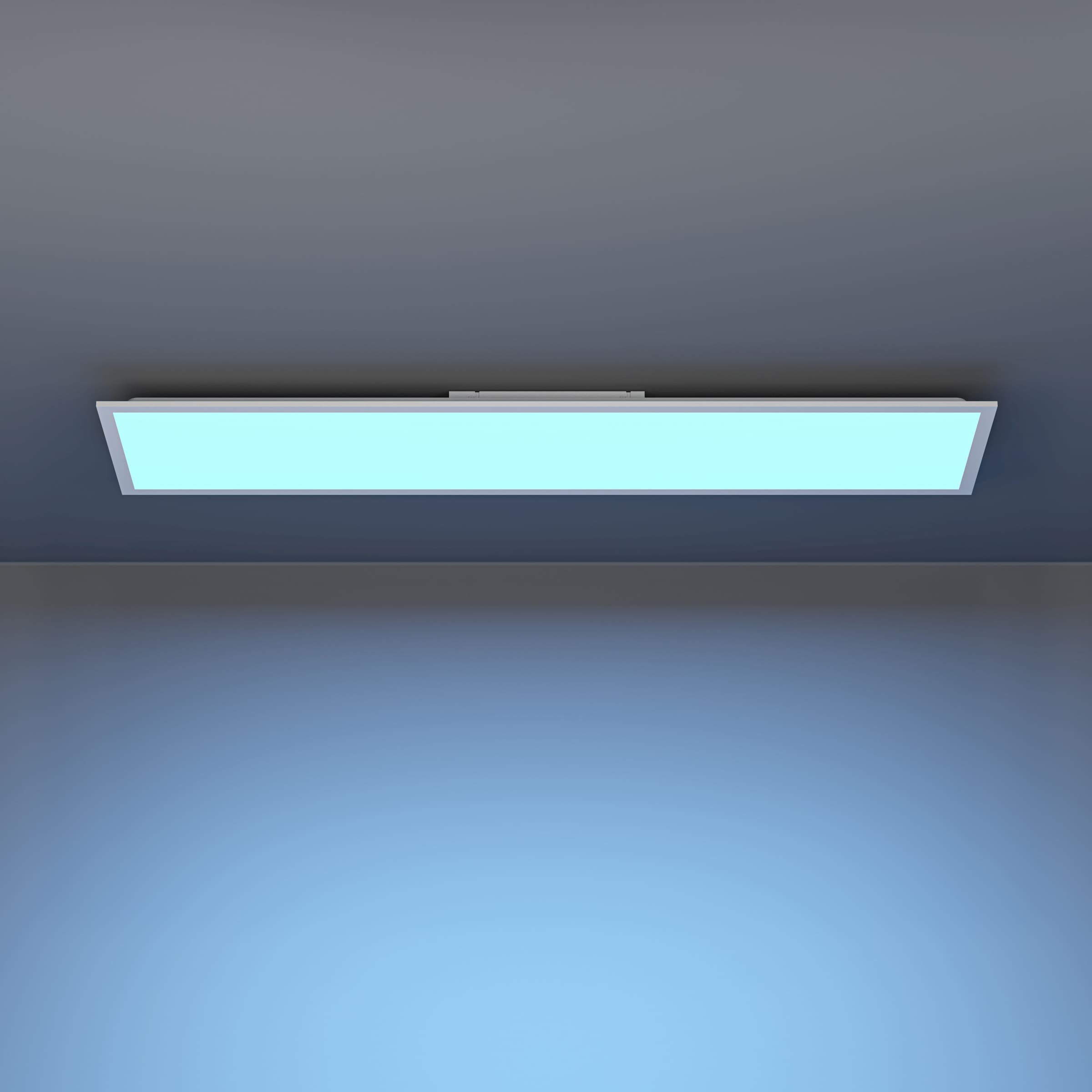 EGLO LED Deckenleuchte »MORADILLO-Z Deckenlampe - Stahl - LED - 34W - IP20« LED-Modul 1 Stk. Kaltweiß | Neutralweiß | RGB | Warmweiß Wohzimmerlampe, Esszimmerlampe, Schlafzimmer, L119,5 x B29,5 x H6,1 cm