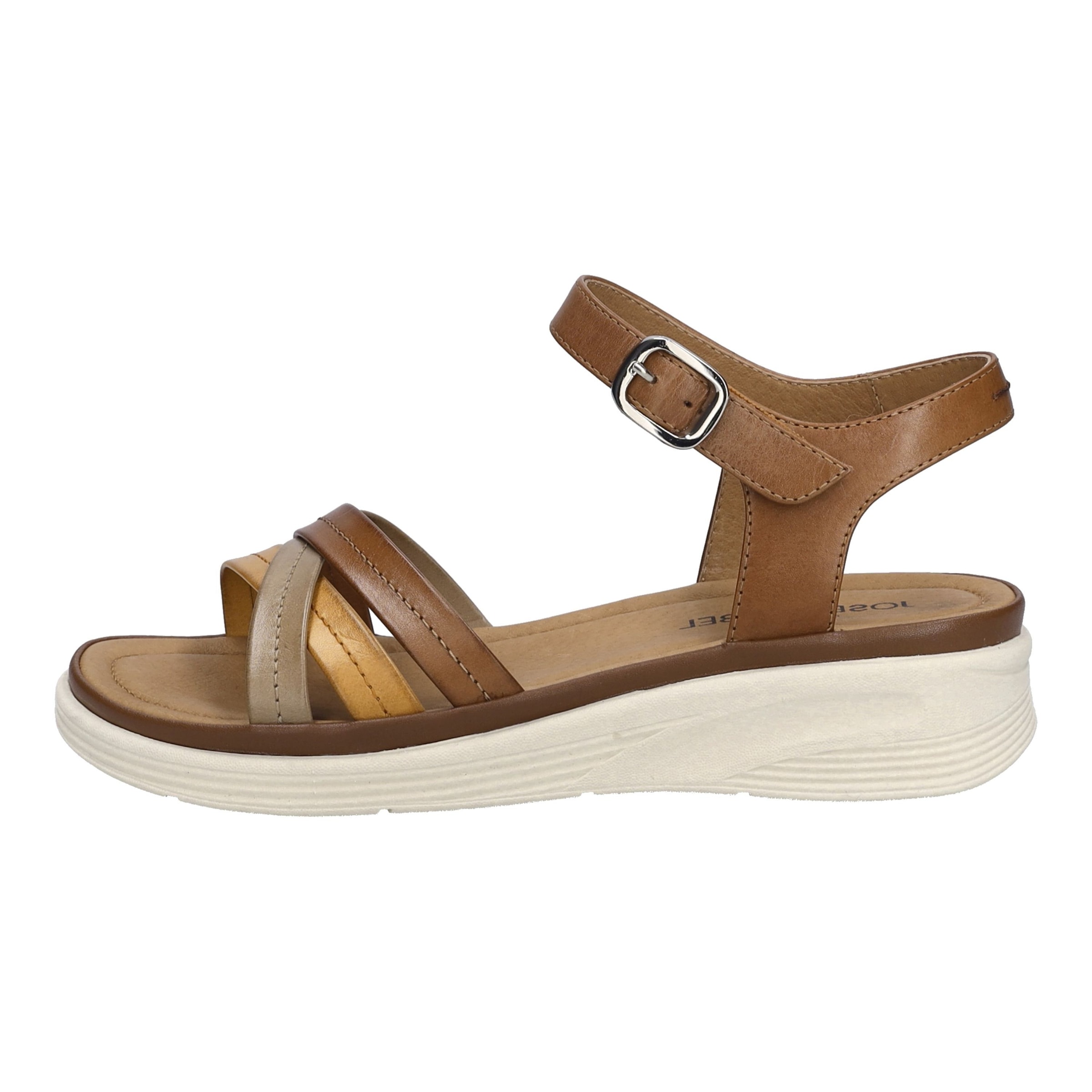 Josef Seibel Sandale »Sevran 02, cognac-multi«