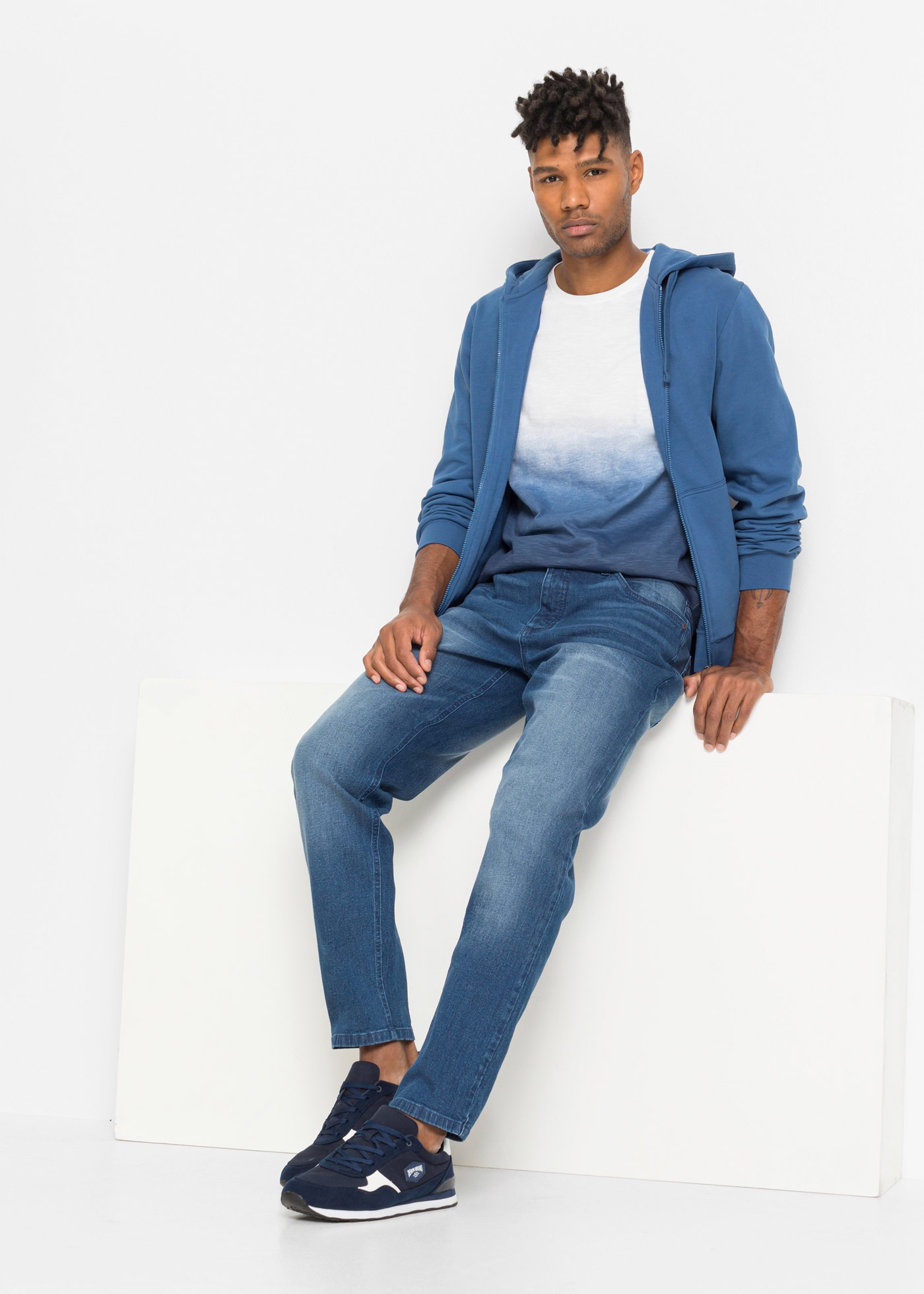 bonprix T-Shirt mit Farbverlauf