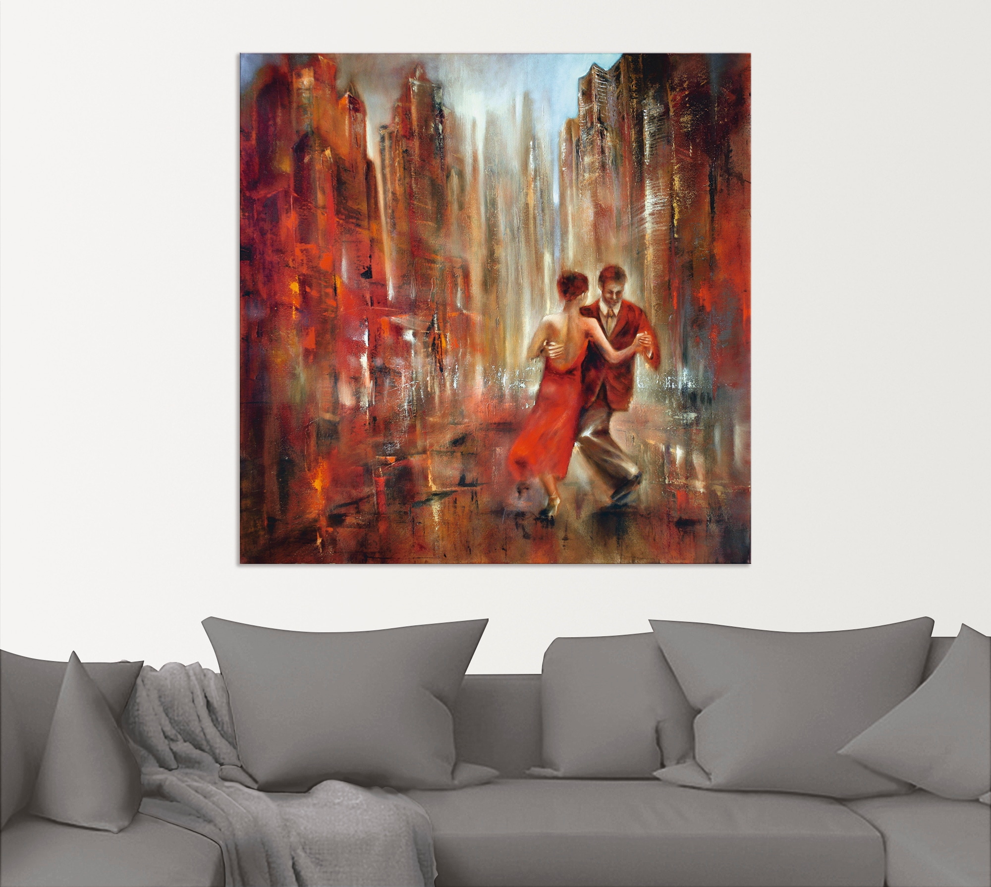 Artland Wandbild »Tango«, Sport, (1 St.), als Alubild, Outdoorbild, Leinwandbild, Poster in verschied. Größen