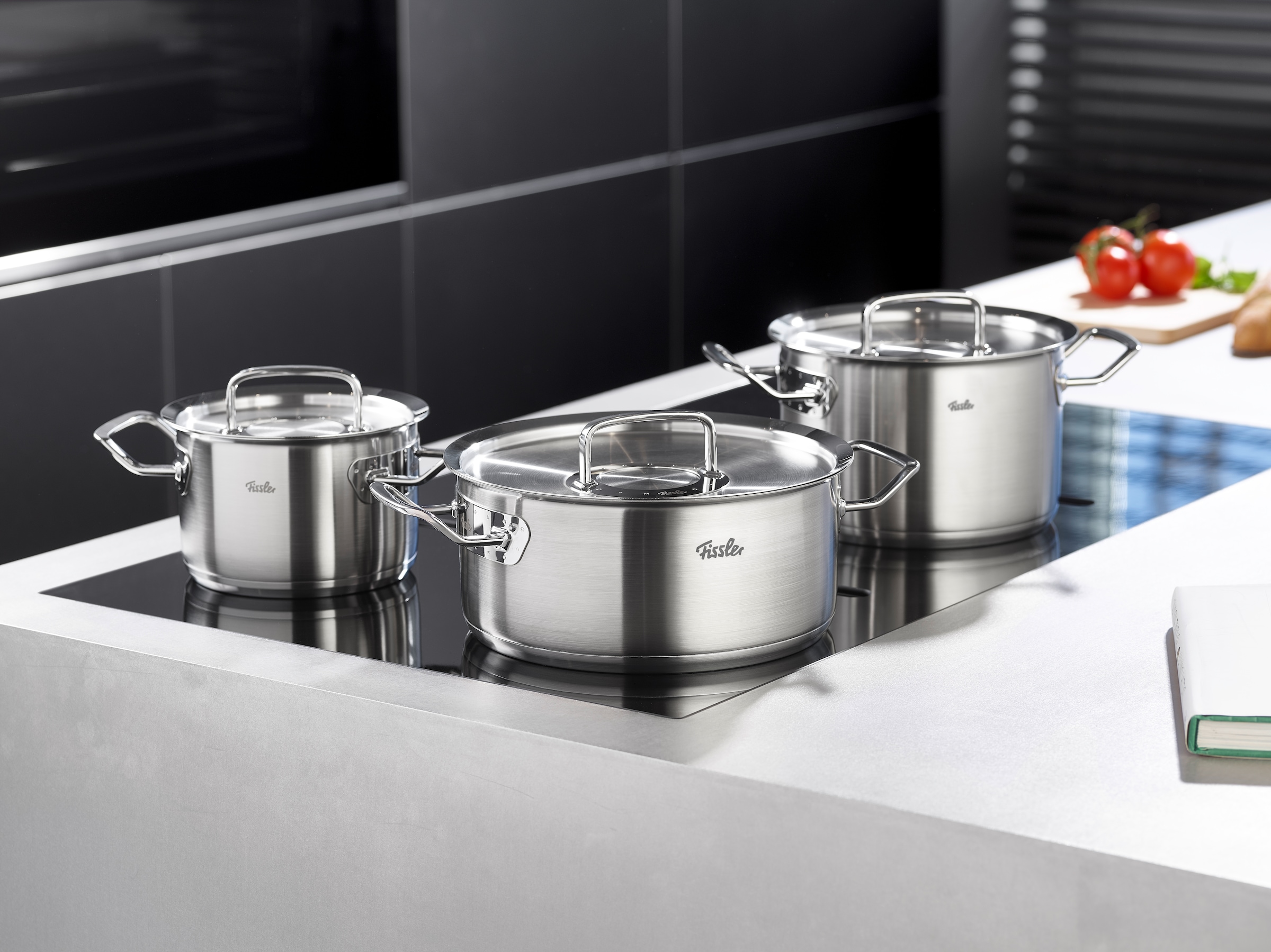 Fissler Dämpfeinsatz »ORIGINAL-PROFI COLLECTION®« Made in Germany, aus 18/10 Edelstahl, Kaltmetallgriff