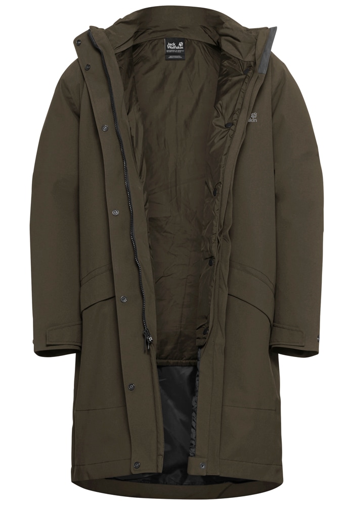 Jack Wolfskin Funktionsmantel »WINTERDUNE 3IN1 COAT W«, 3in1, wasserdicht, Übergangsjacke