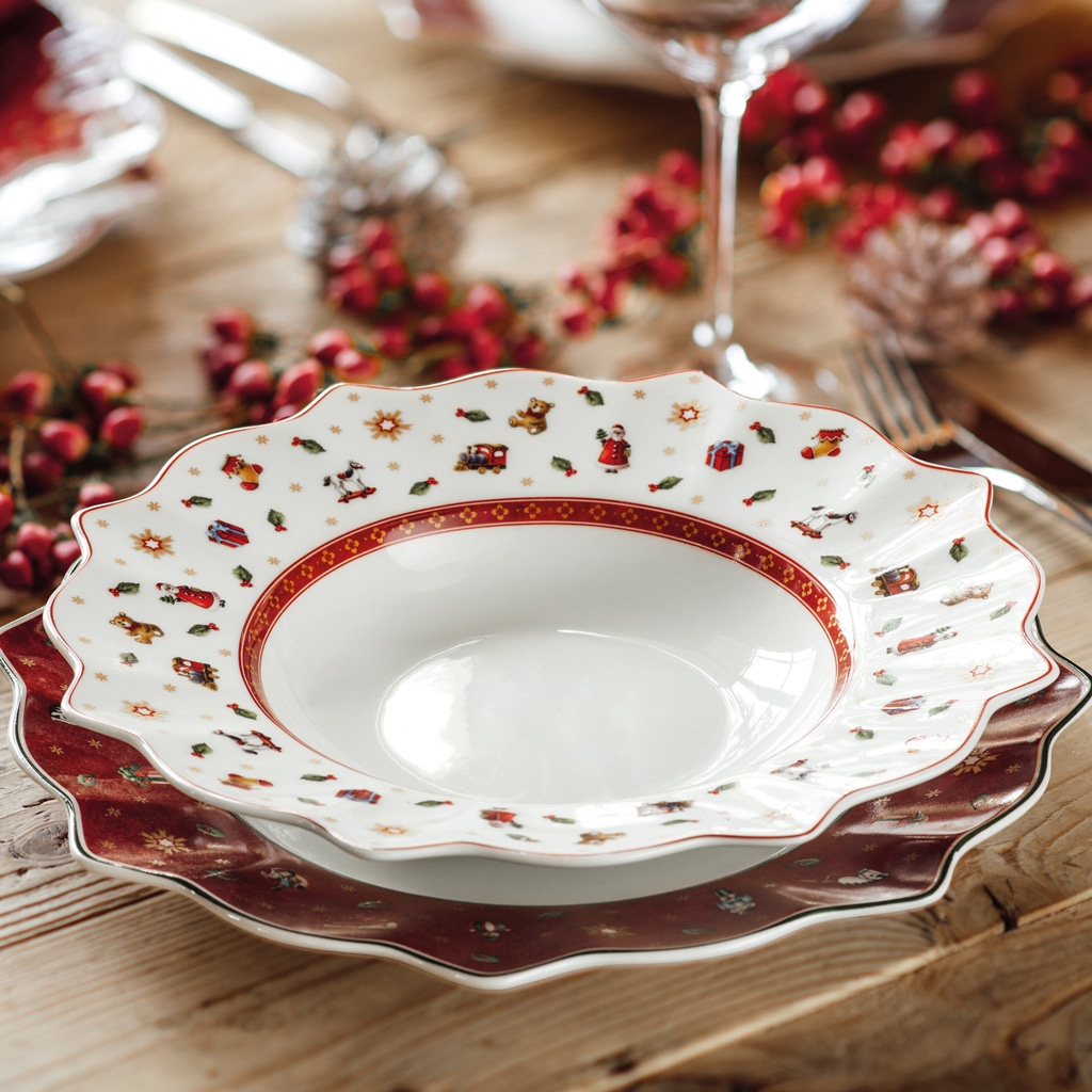 Villeroy & Boch Suppenteller »Suppenteller Toy's Delight ø 26,4 cm 6er Set bunt«