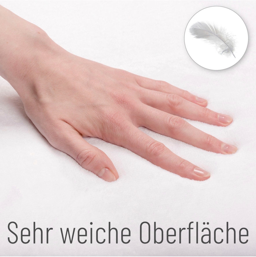 Sanilo Badematte »Granit«, rutschhemmend beschichtet, schnell trocknend-fußbodenheizungsgeeignet, Badteppich, super weich, Granitoptik, bedruckt, waschbar