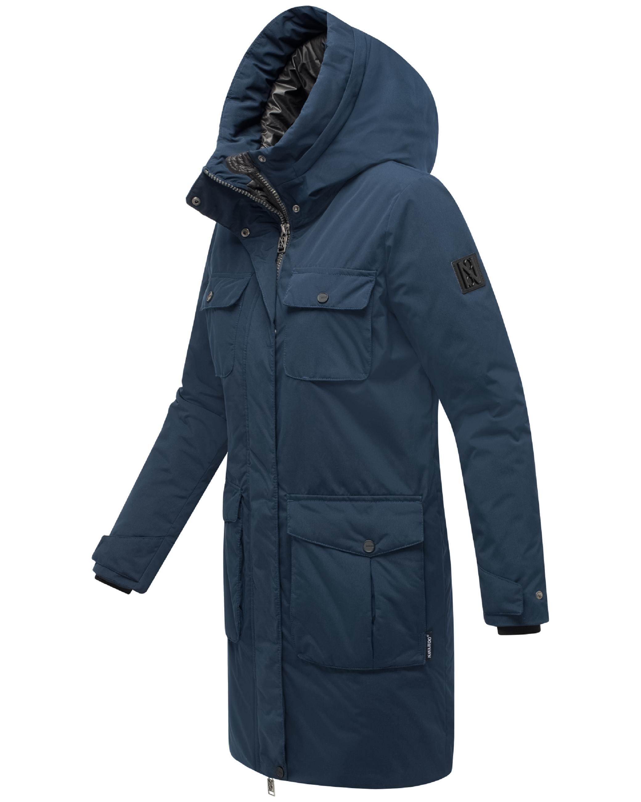 Navahoo Winterjacke »Winterjacke Eissturm 14«, mit Kapuze, Jacke mit Kapuze