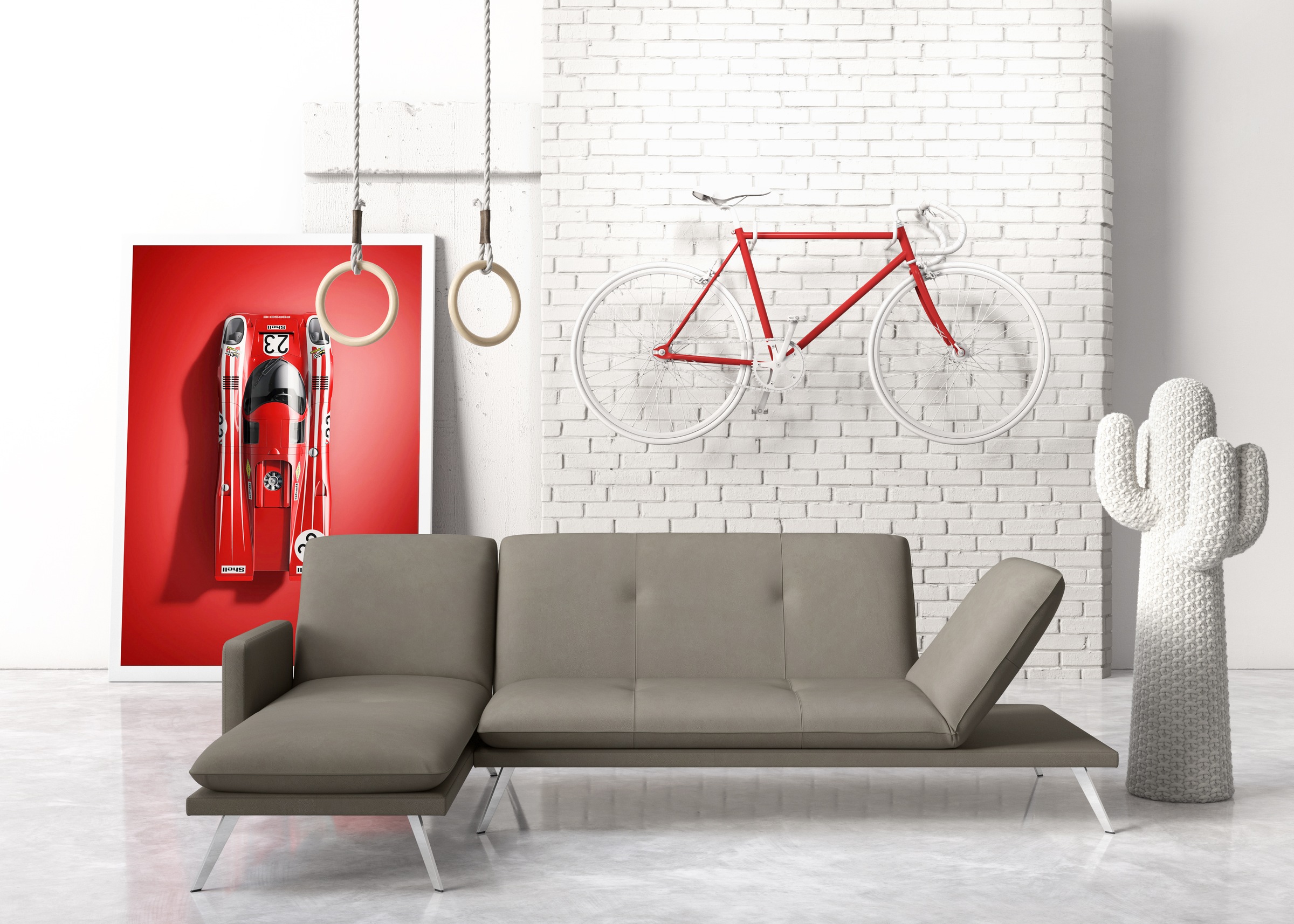 machalke® Ecksofa »wings, L-Form«